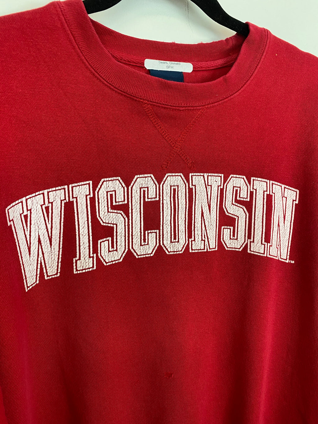 Vintage Wisconsin crewneck - M