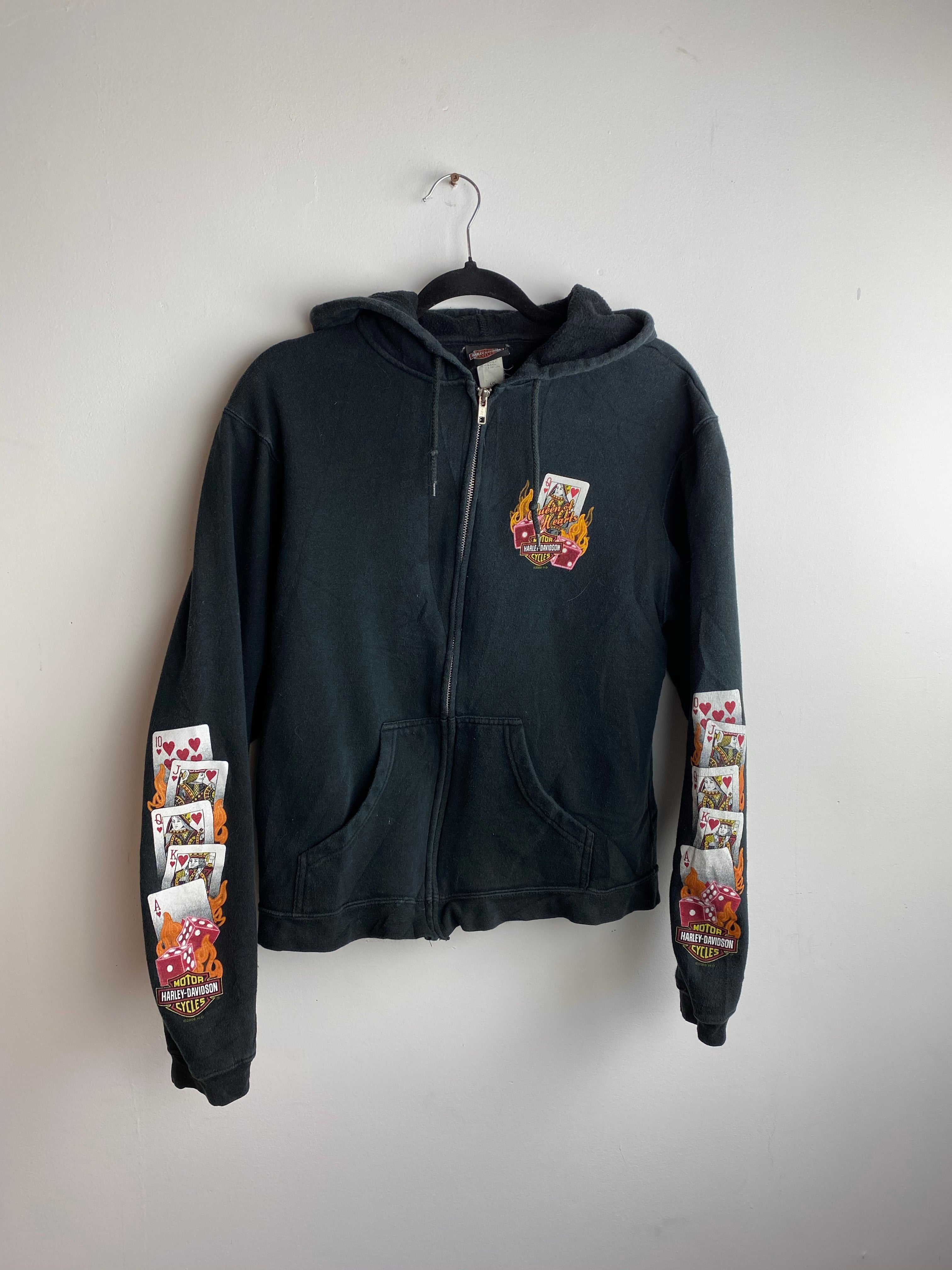 Vintage faded Harley crewneck