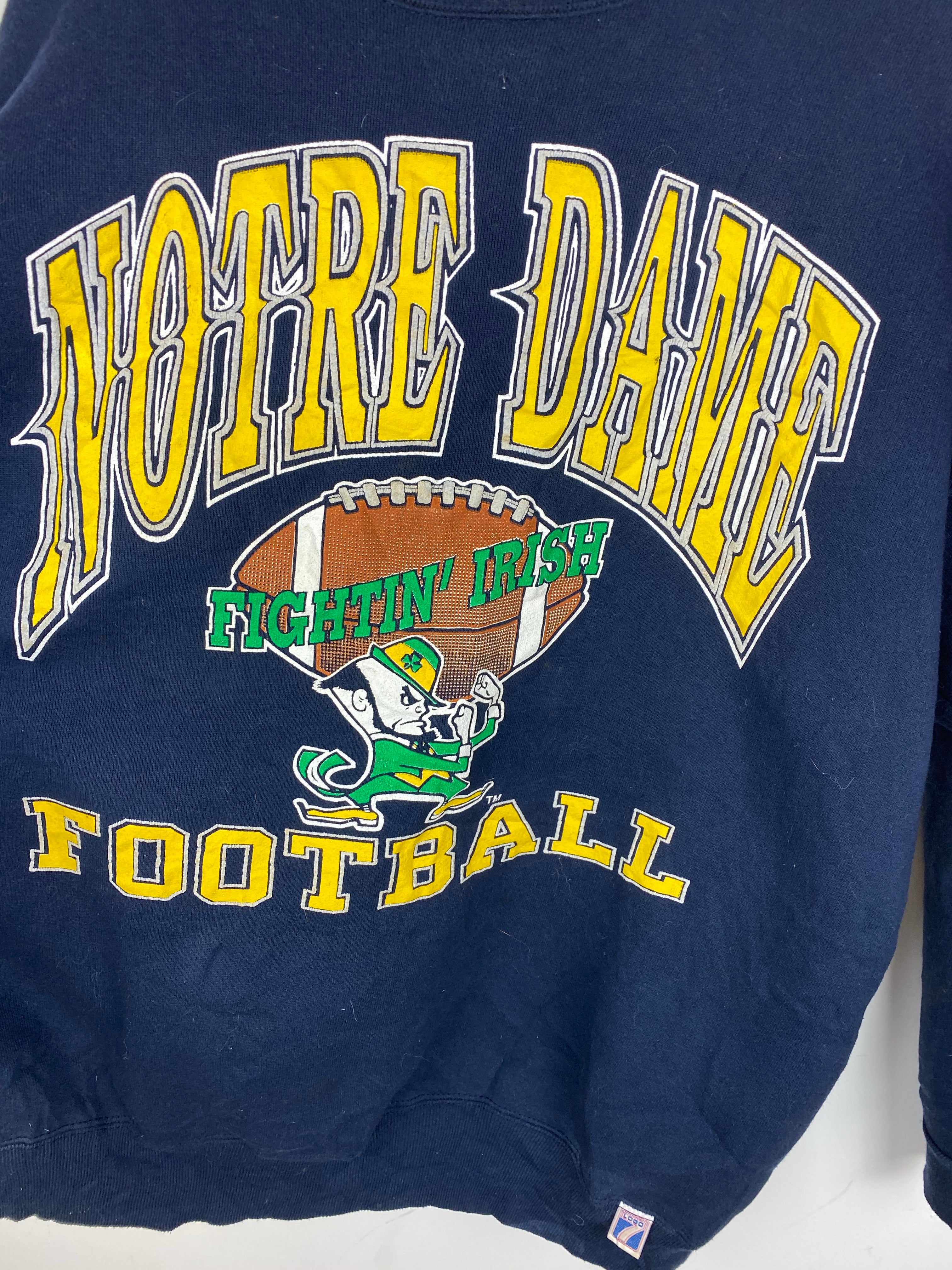 Heavy weight Notre dame crewneck