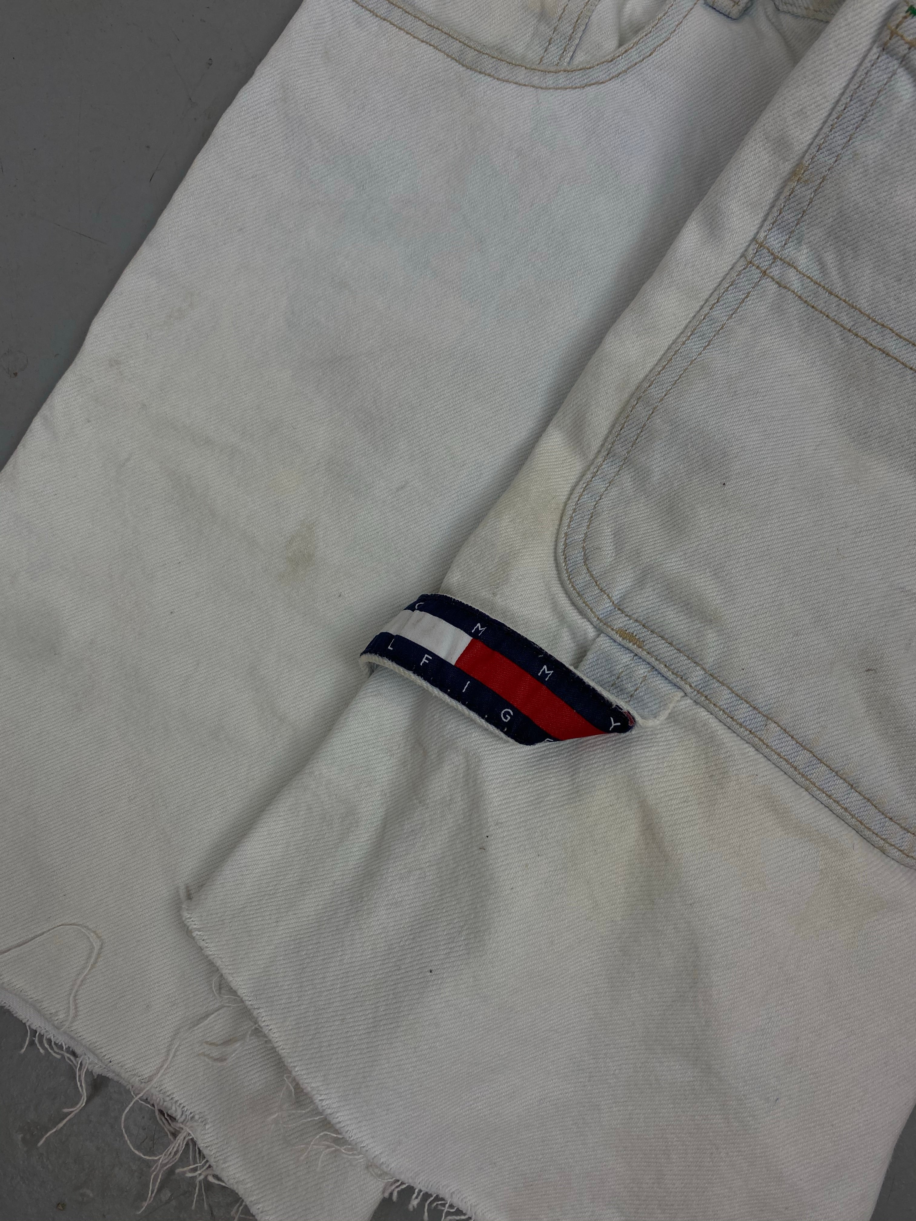 Vintage Tommy cut off carpenter shorts