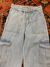 Load image into Gallery viewer, Cargo Denim Pants - 26IN/W