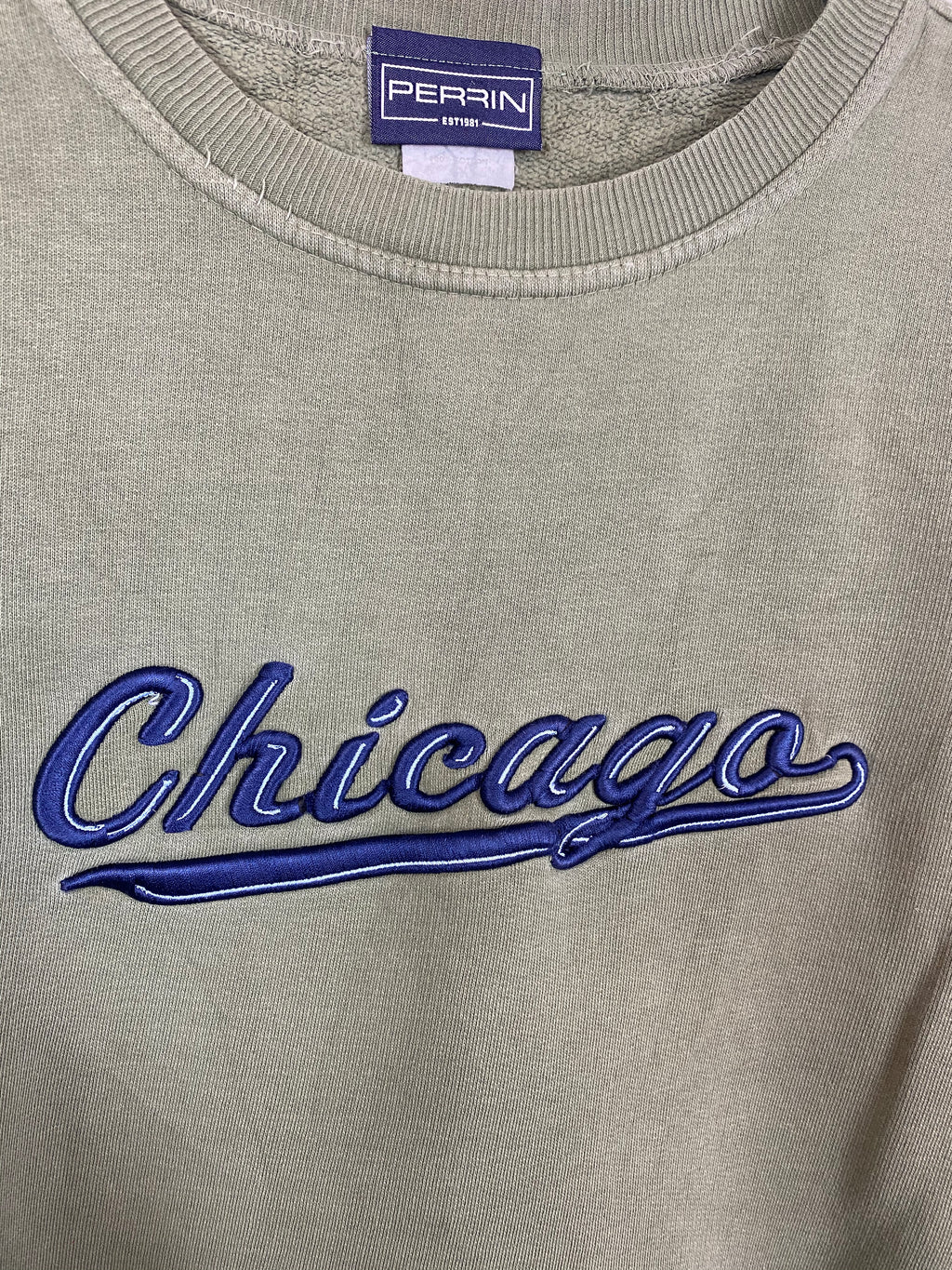 Vintage Puff letter Chicago crewneck - M