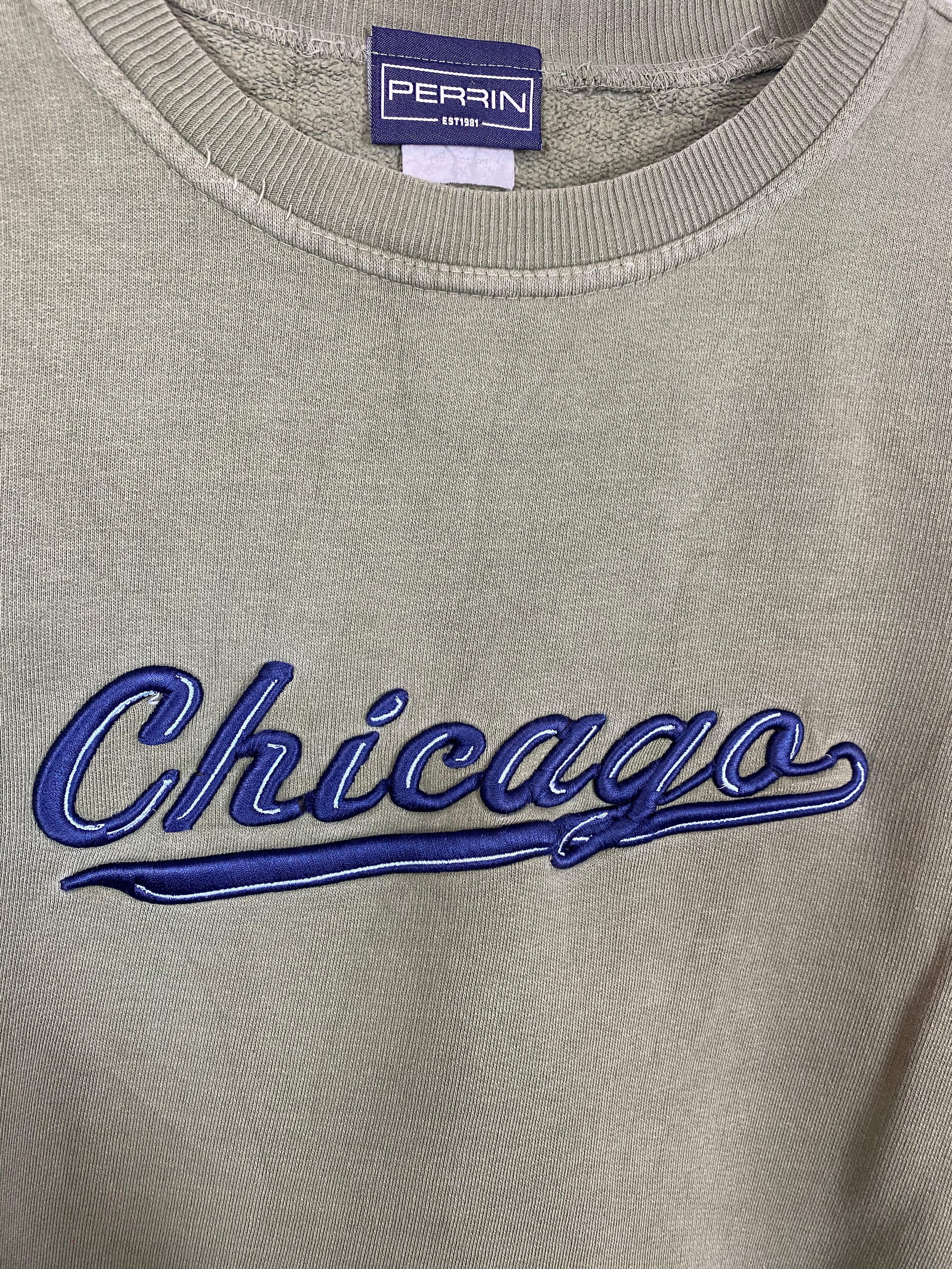 Vintage Puff letter Chicago crewneck - M
