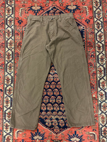 Vintage Brown Work Pants - 32IN/W