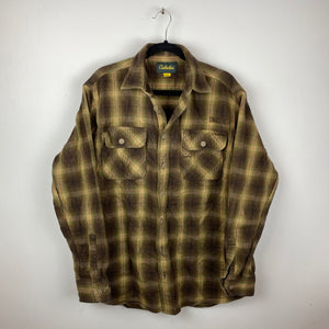 90s heavy flannel shirt
