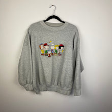 Load image into Gallery viewer, Vintage embroidered Charlie Brown crewneck
