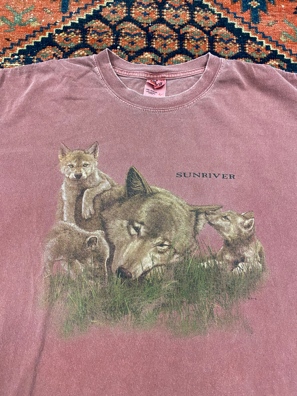 Vintage Stone Wash T Shirt - L