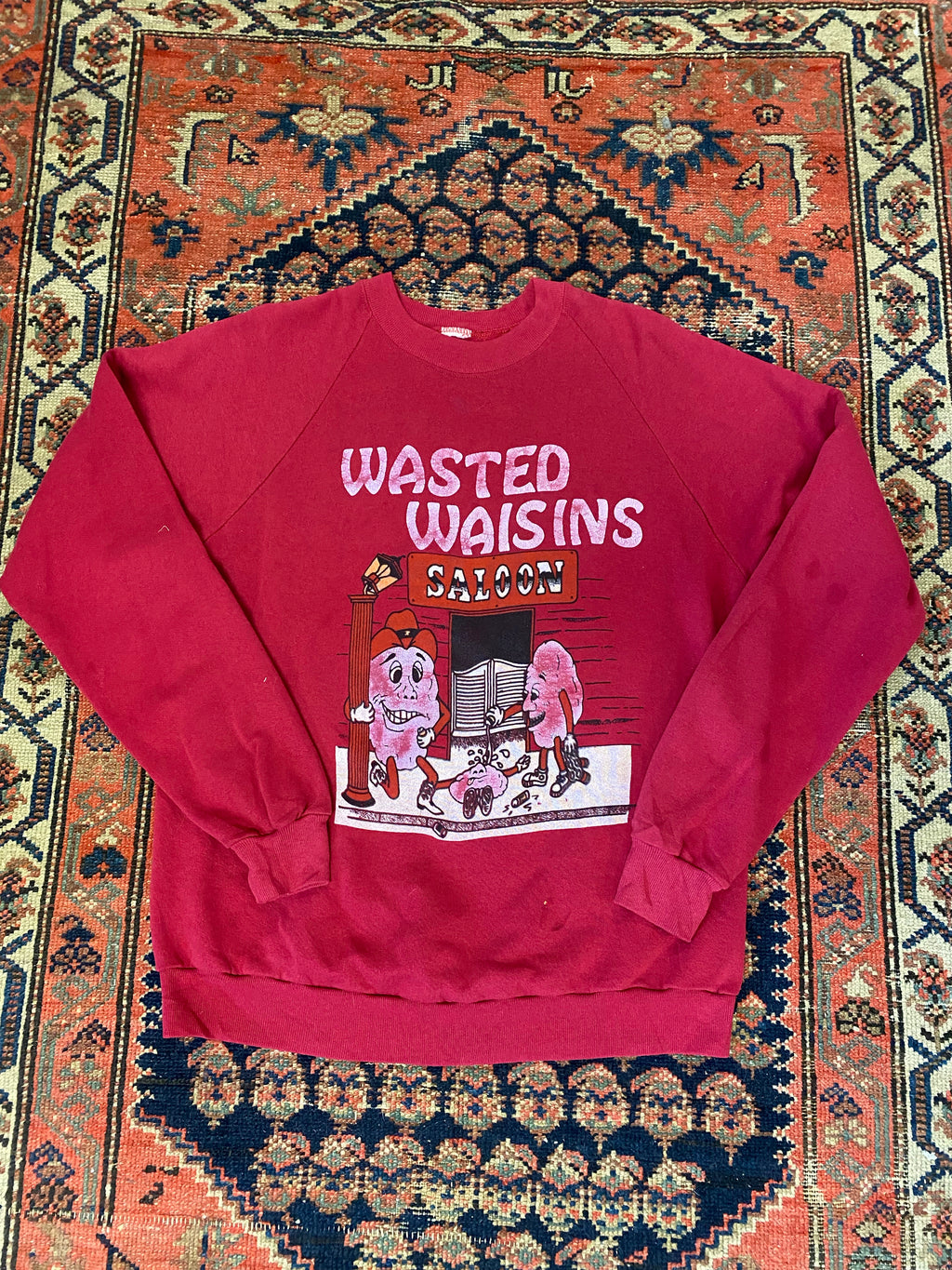 80s Wasted Waisins Crewneck - M/L