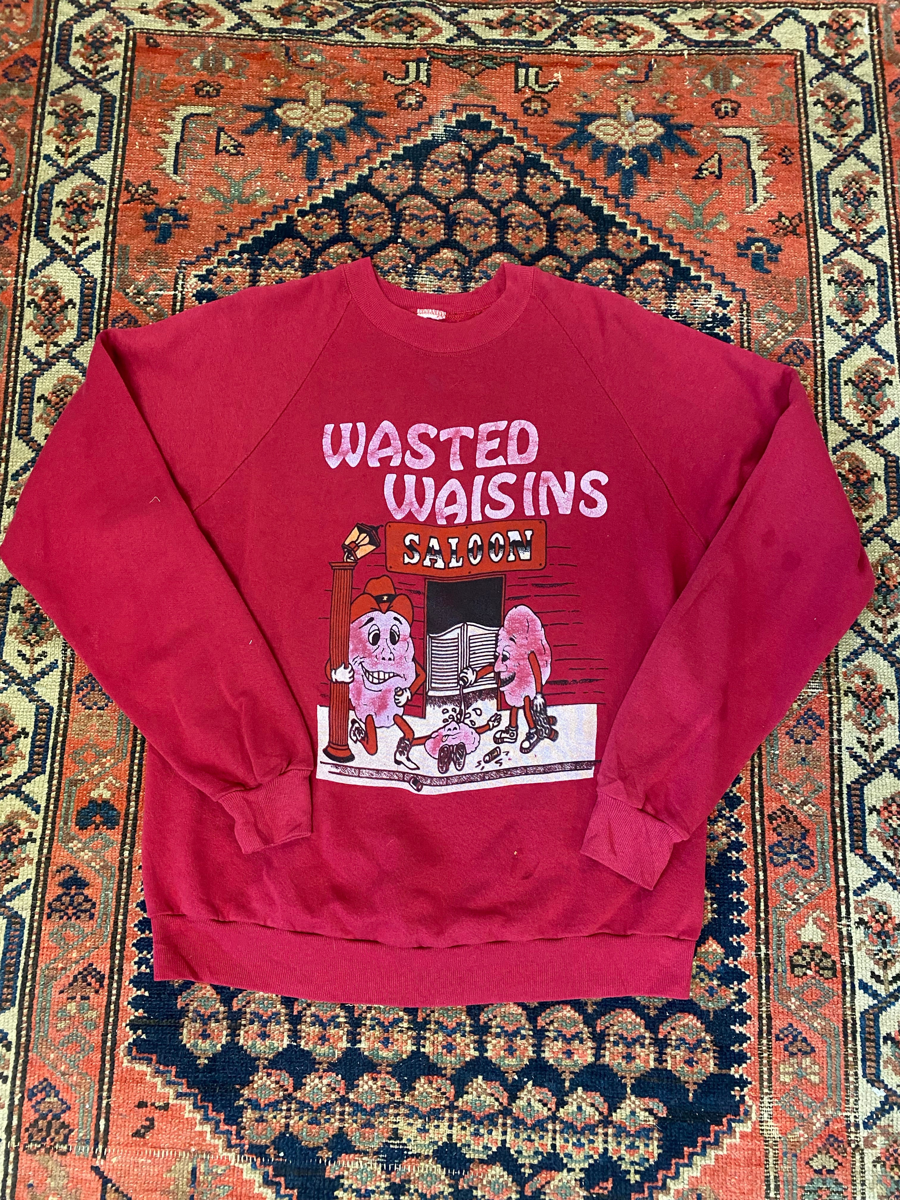 80s Wasted Waisins Crewneck - M/L