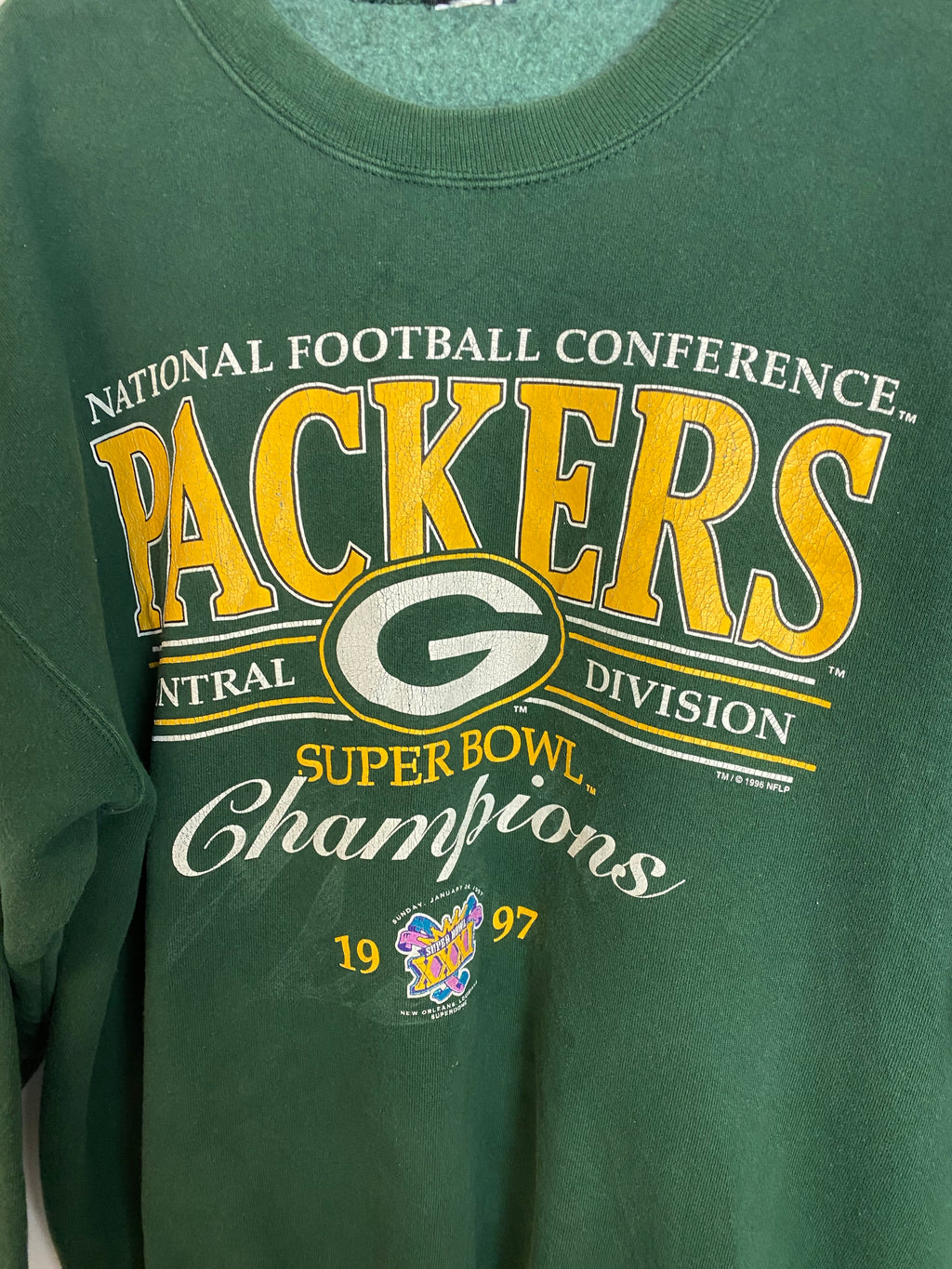 1997 Green Bay Packers Crewneck - L