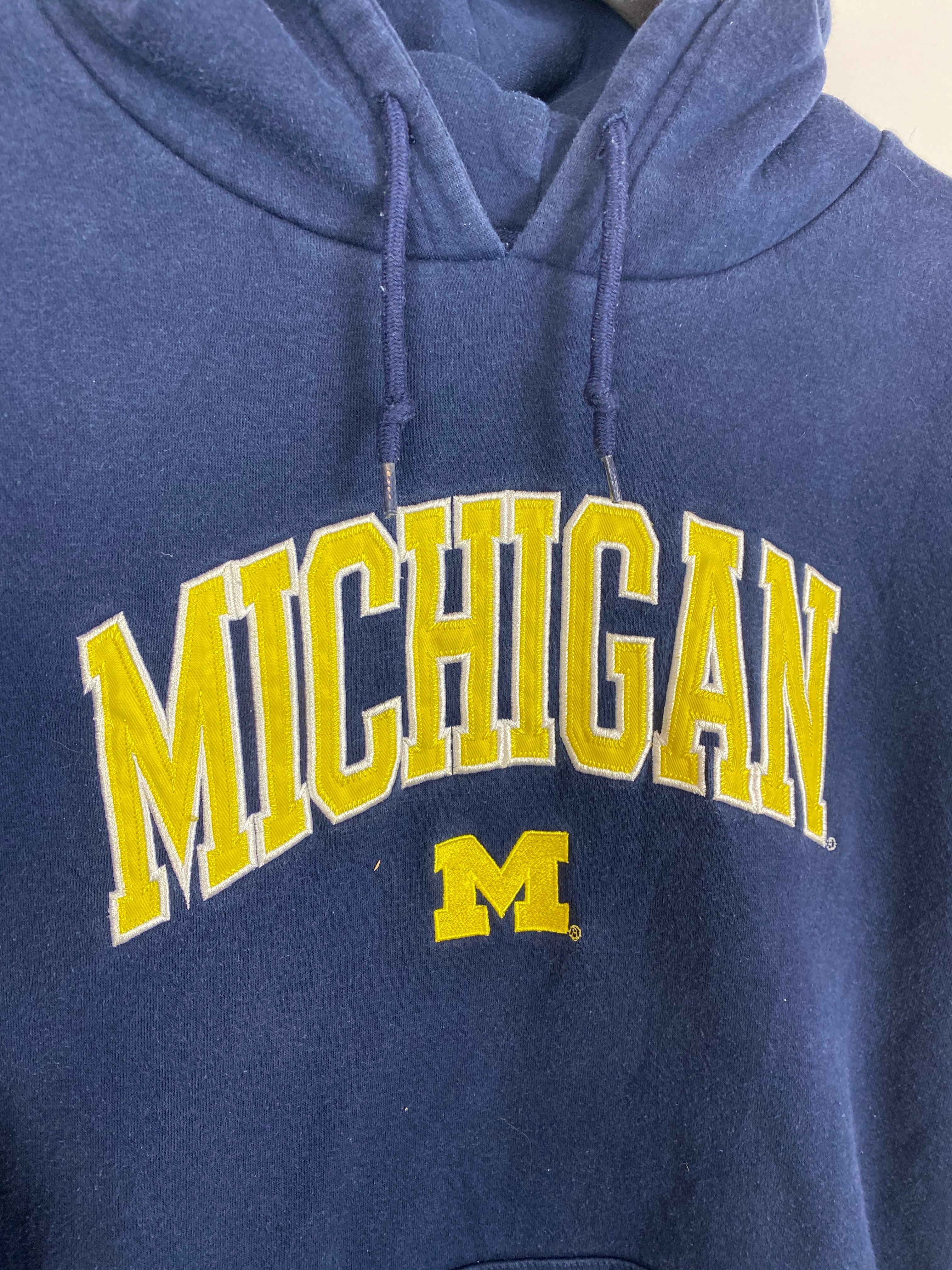 Embroidered Michigan hoodie