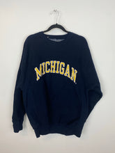 Load image into Gallery viewer, Vintage Embroidered Michigan Crewneck - L/XL