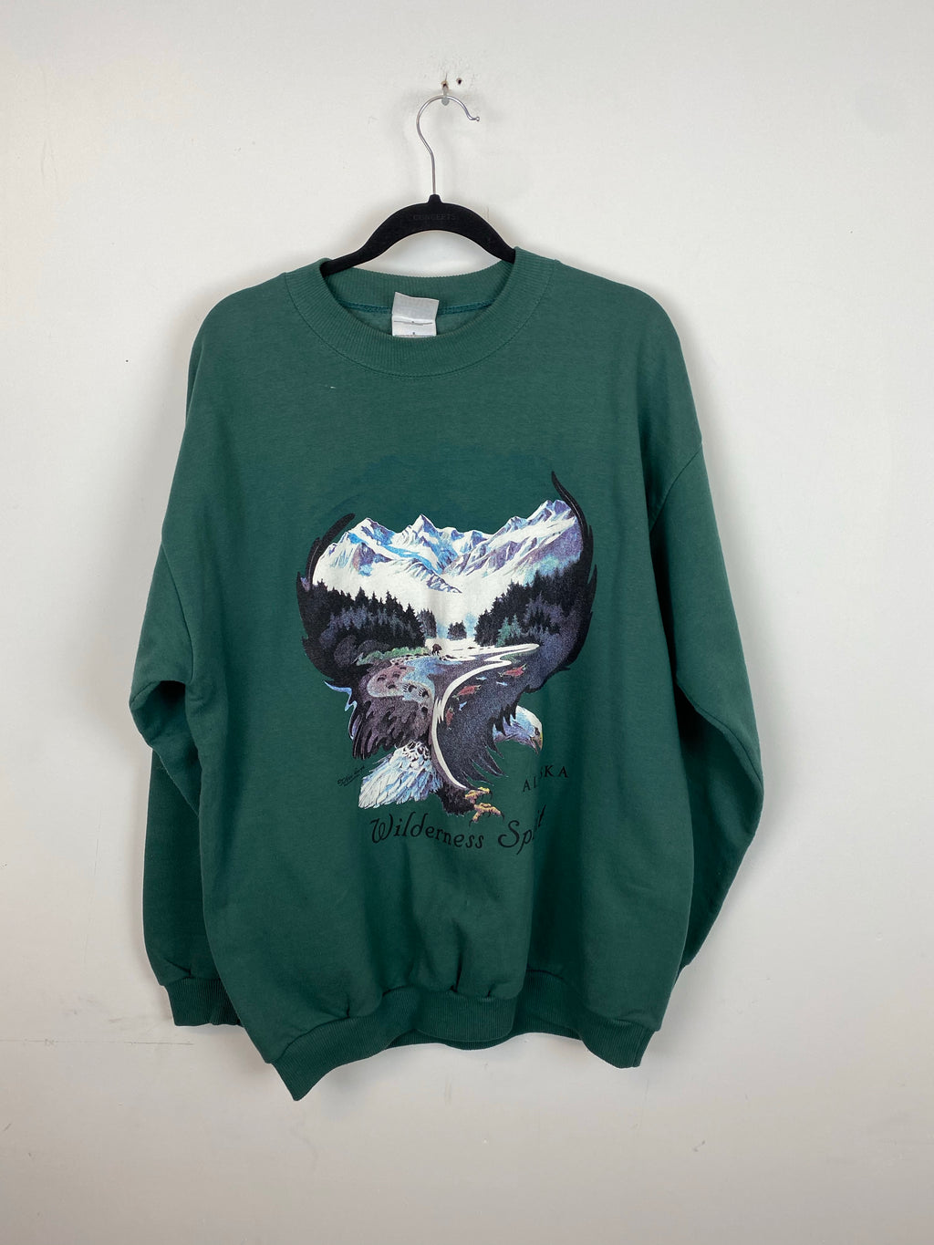 90s wilderness crewneck - L