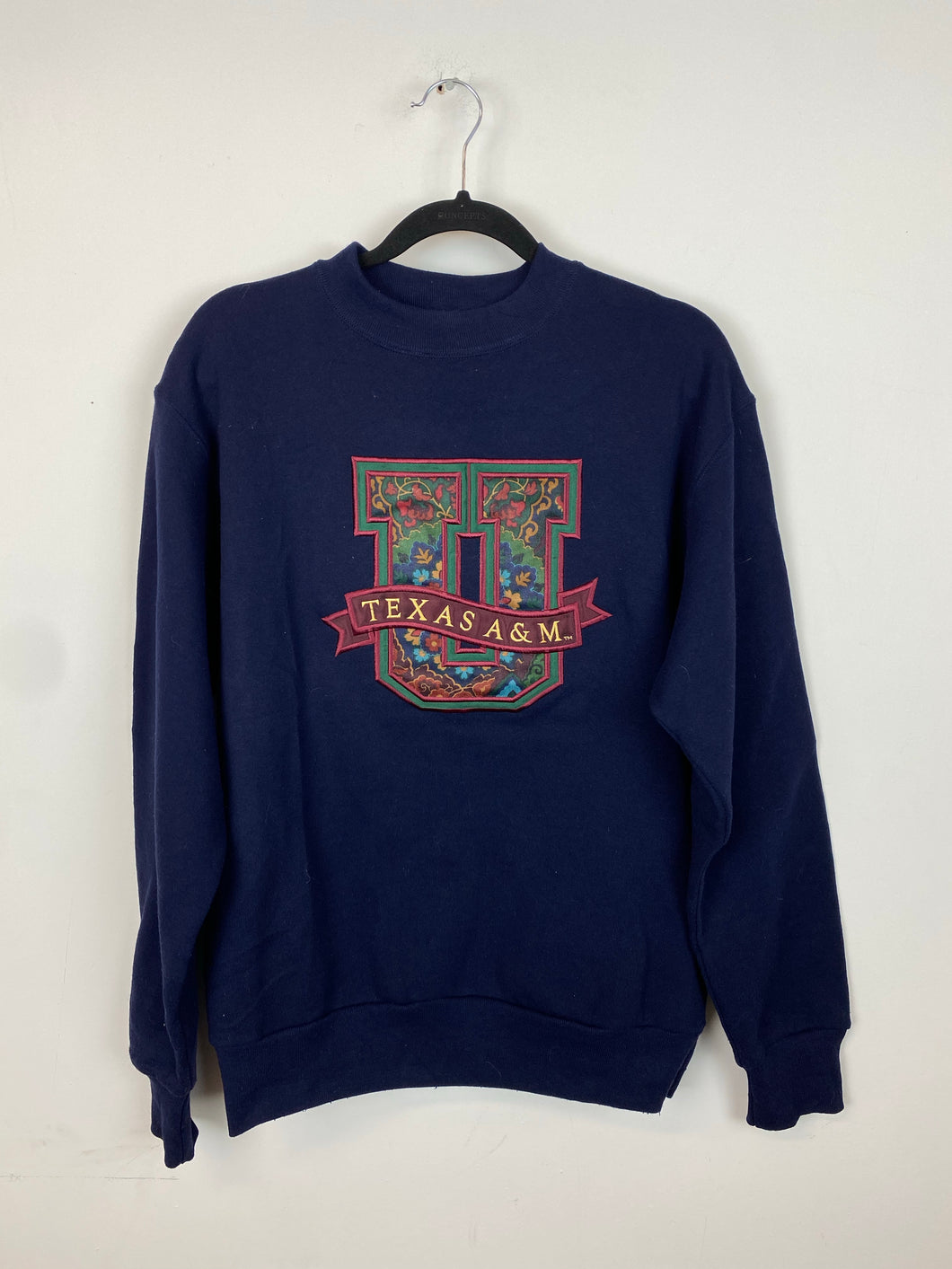 90s embroidered Texas A&M crewneck - S