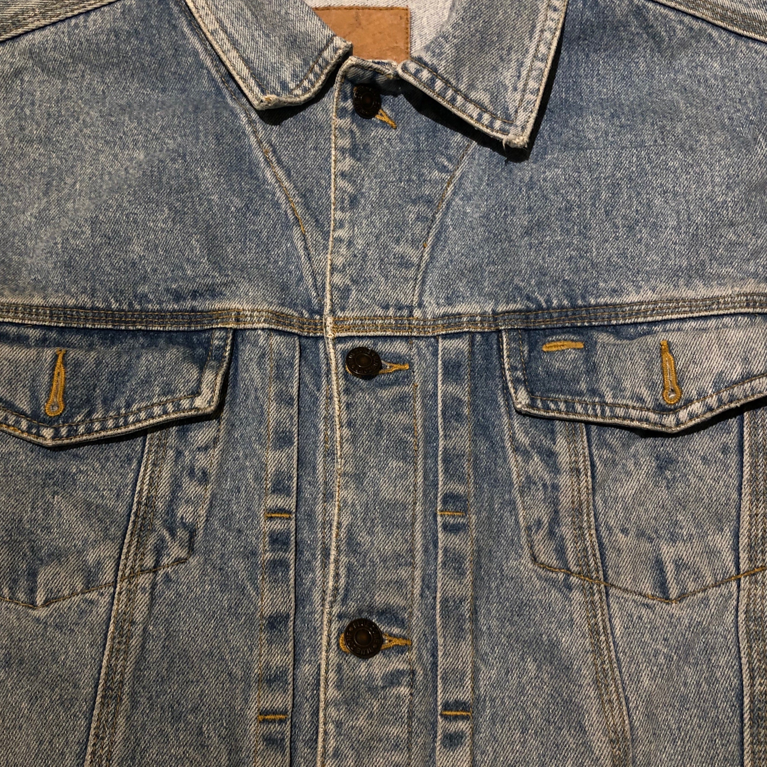 Vintage Denim Light Wash Jacket