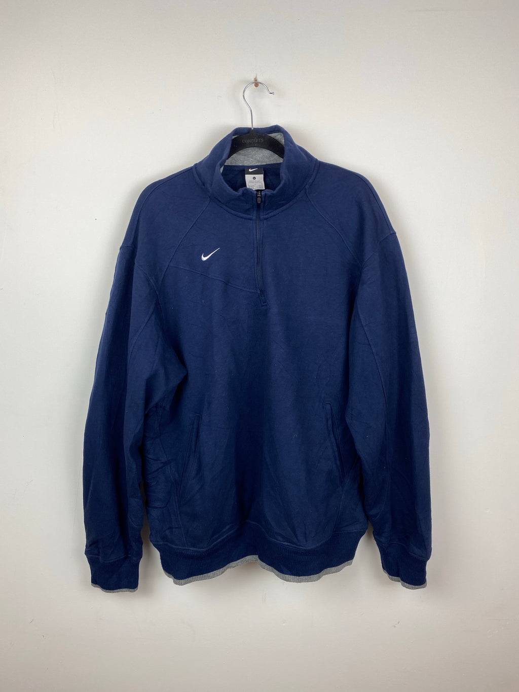 Nike quarter zip crewneck