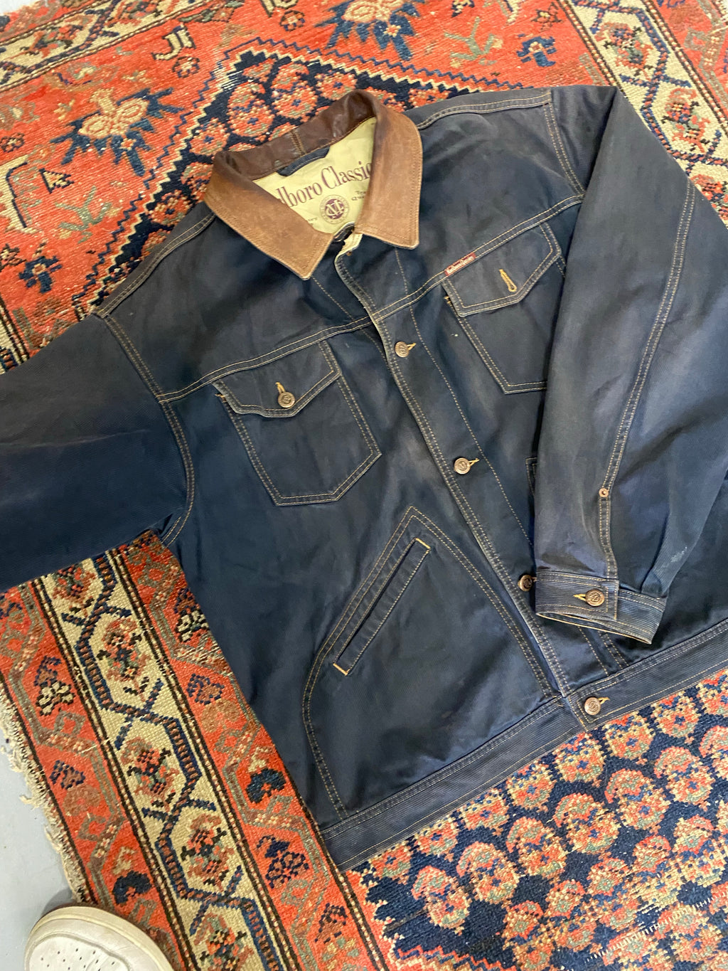 90s Marlboro Denim Jacket - L