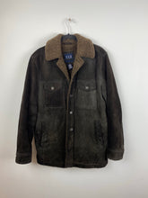 Load image into Gallery viewer, 90s oversized suede Gap jacket