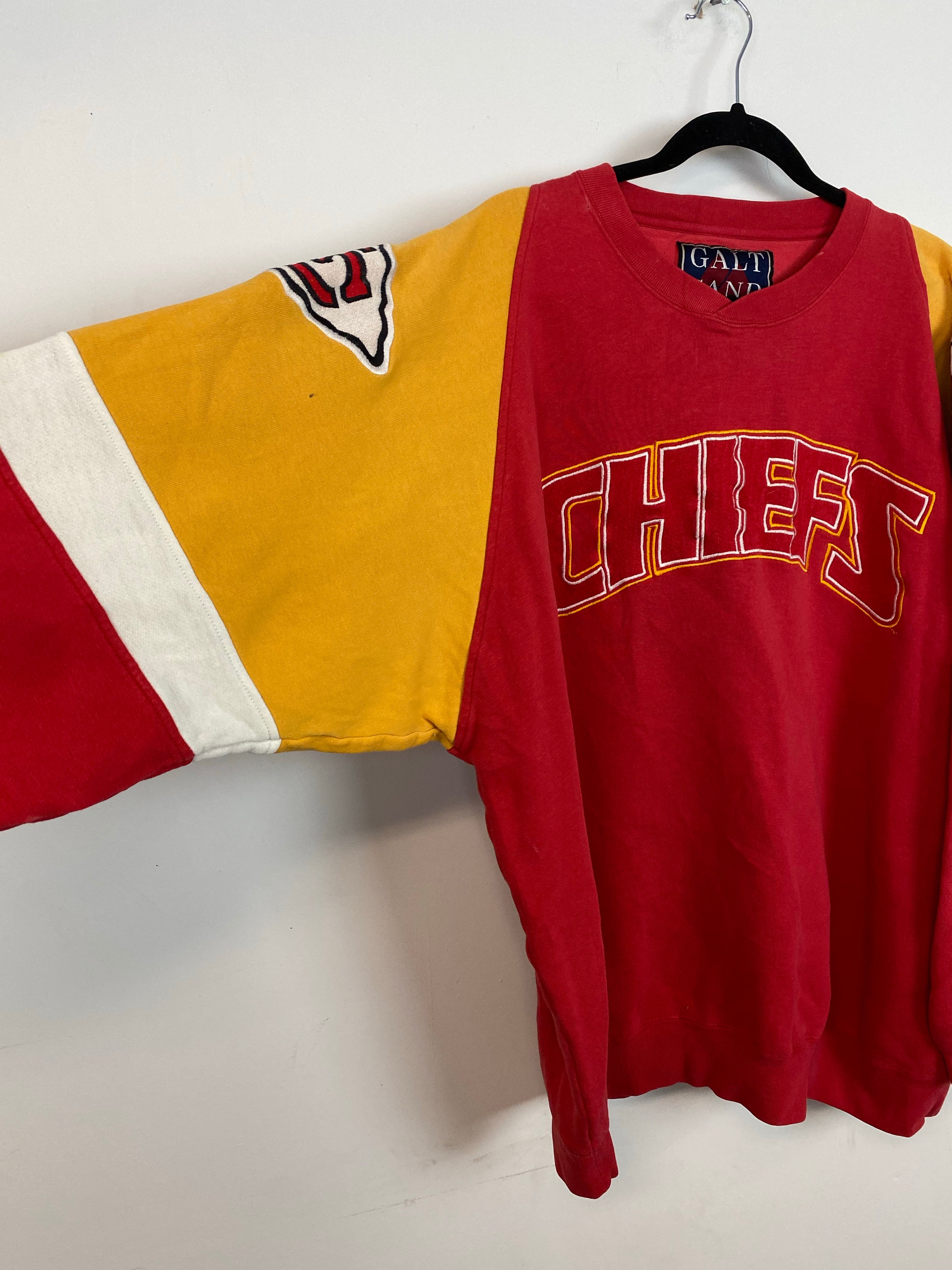 90s Kansas City Chiefs crewneck - L/XL