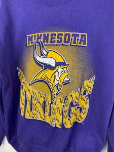 90s Minnesota Vikings crewneck - M