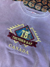 Load image into Gallery viewer, 90s Stone Wash Thunder Bay Canada Crewneck - XL