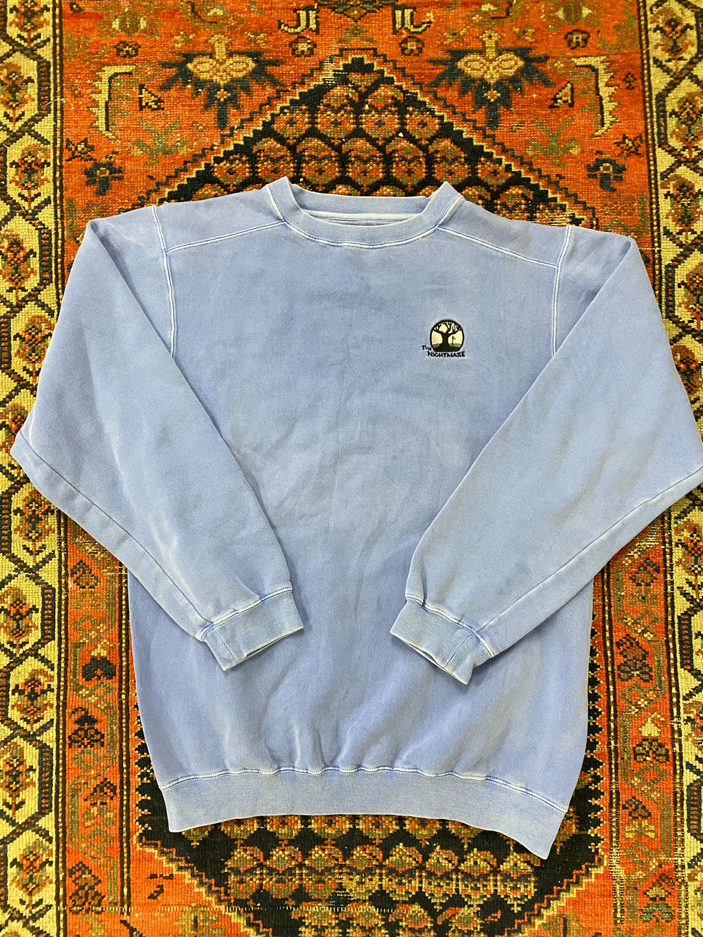 Vintage The Nightmare Stone Wash Crewneck - L