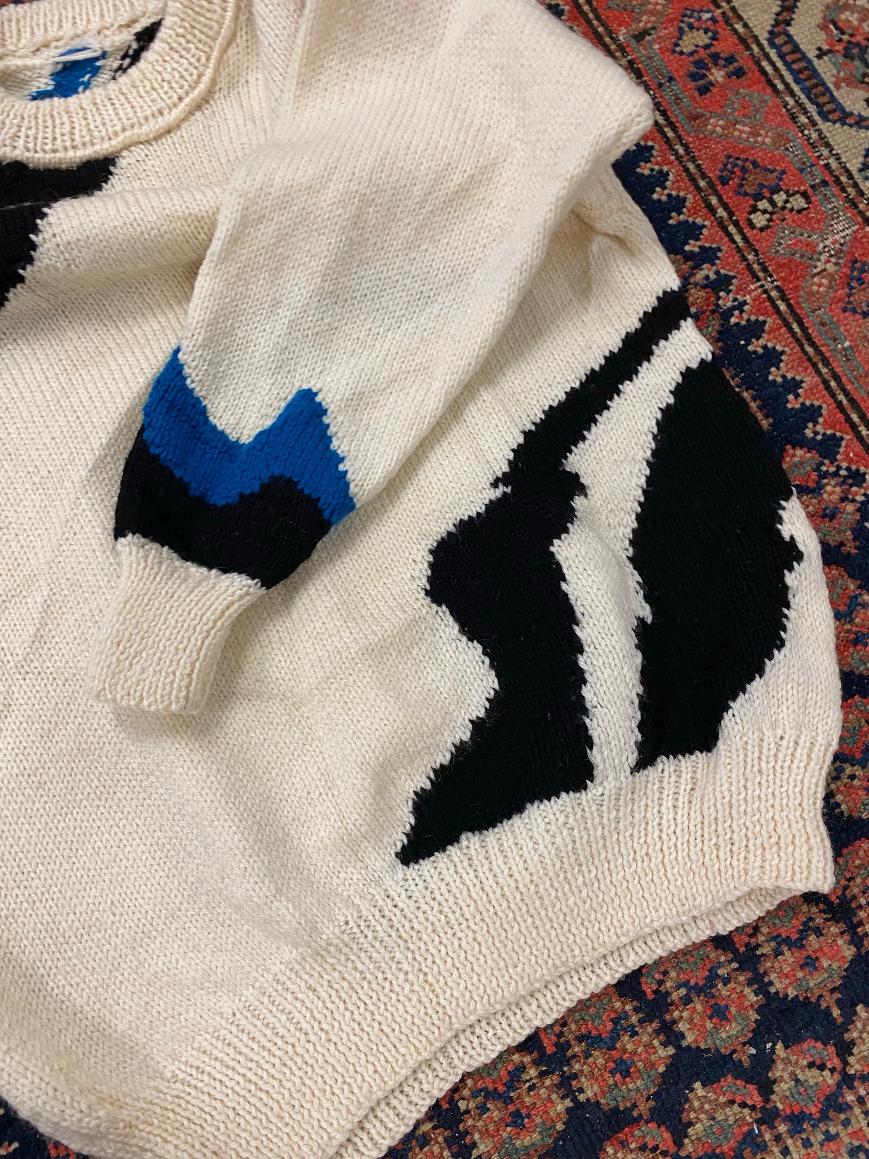 Vintage Knit Sweater - L