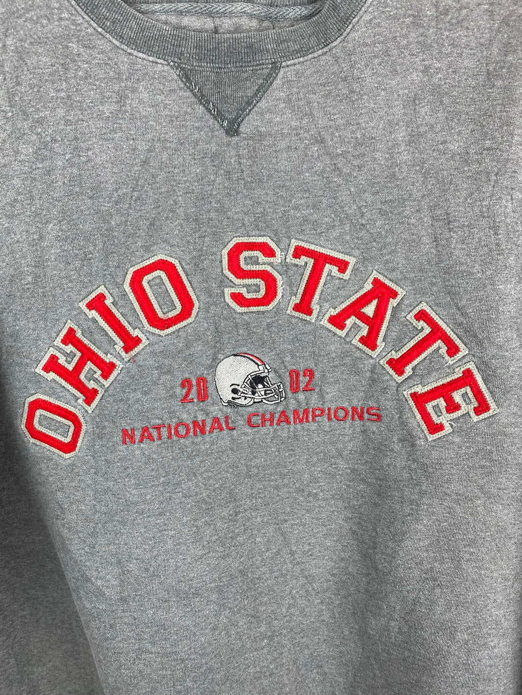 Embroidered Ohio State crewneck