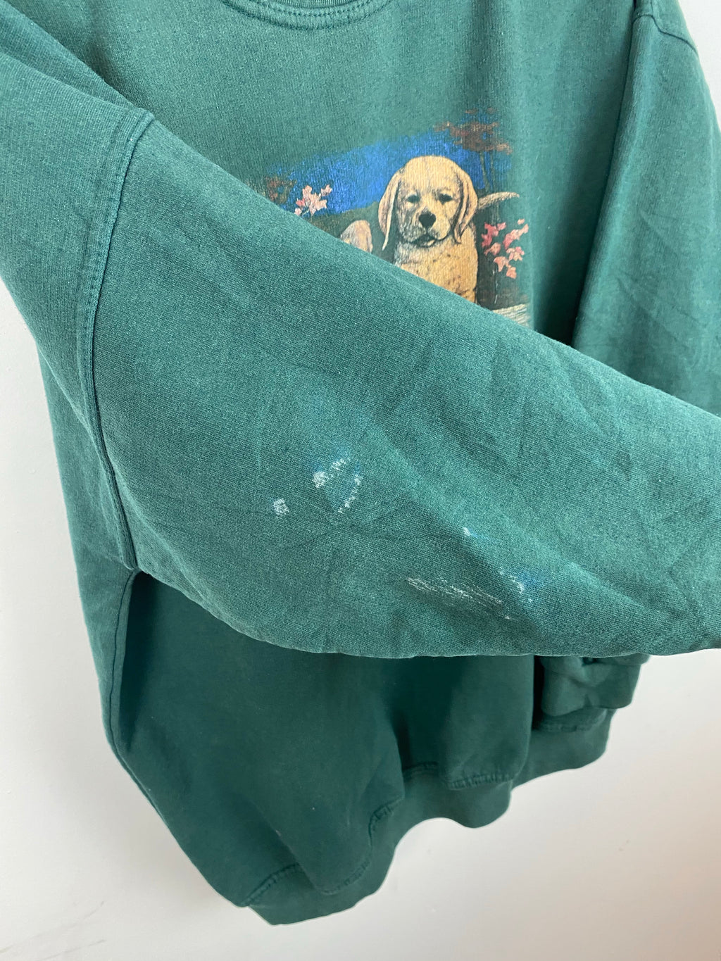 Vintage golden retriever crewneck - M