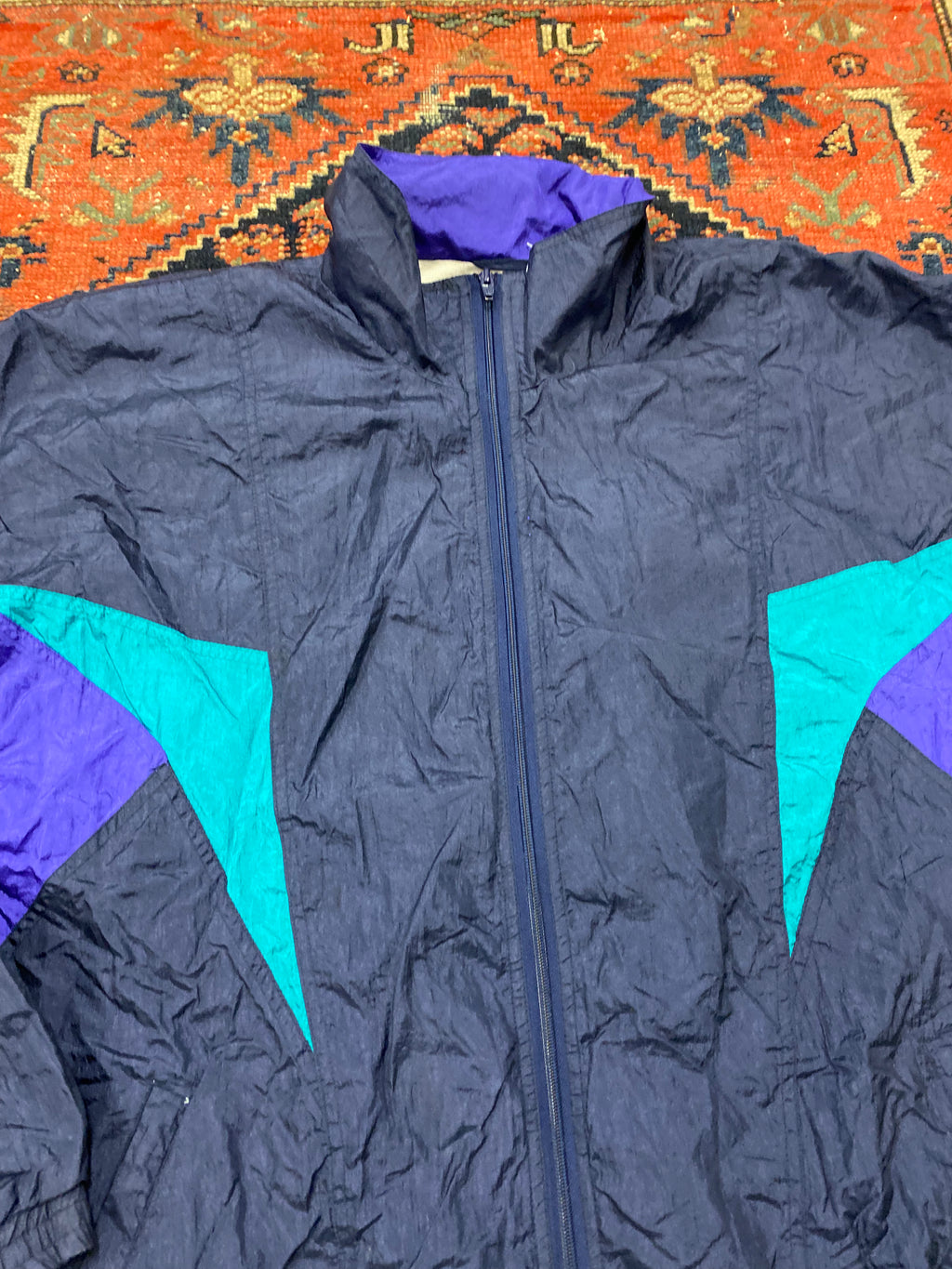 Vintage Windbreaker Jacket - L