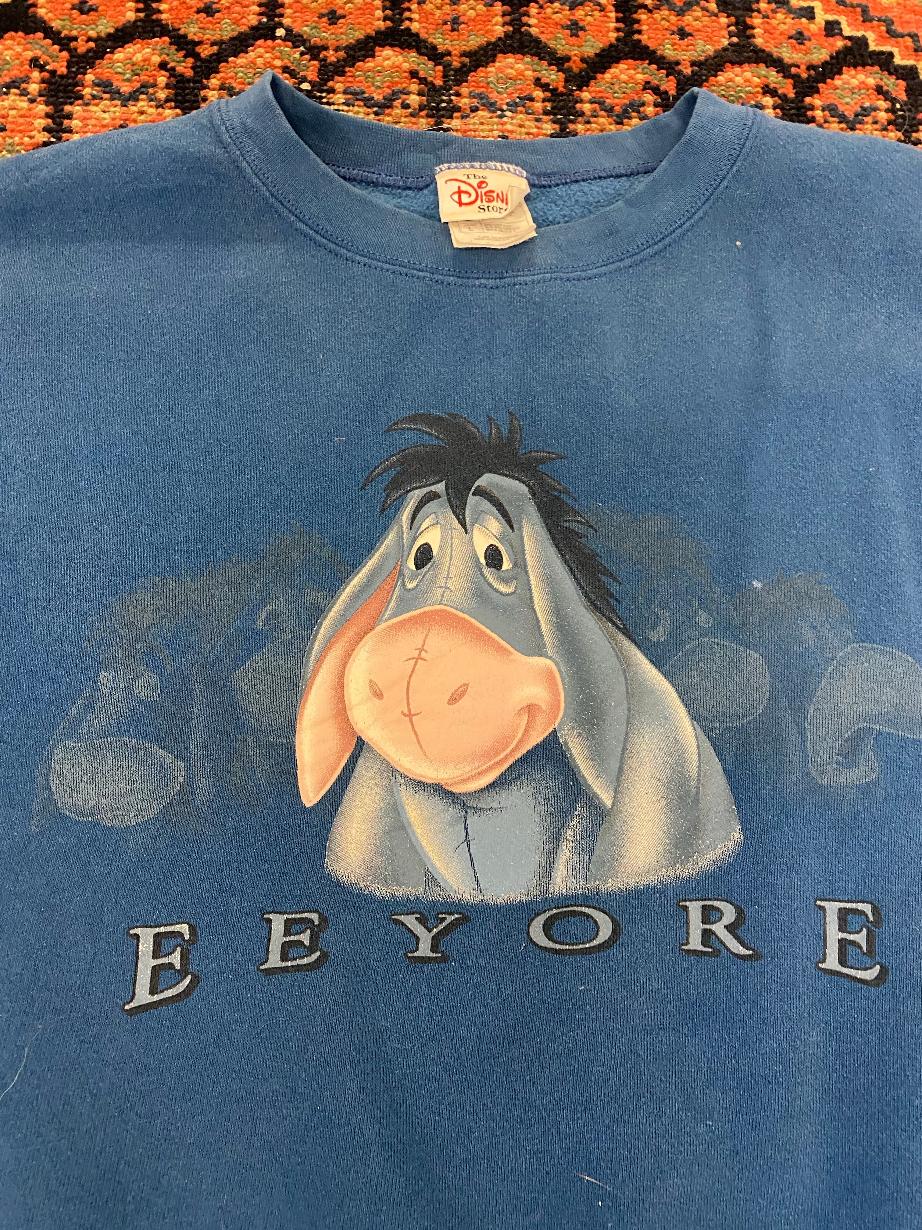 90s Eeyore Crewneck - L