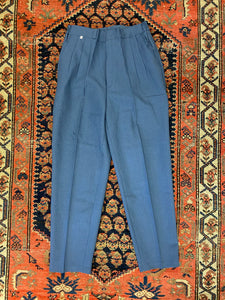90s Blue Valentino Trousers - 26-28inches