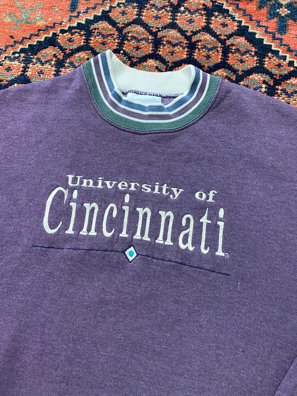 Vintage University Of Cincinnati Crewneck - L