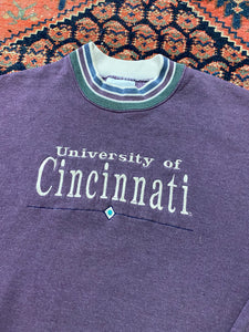 Vintage University Of Cincinnati Crewneck - L
