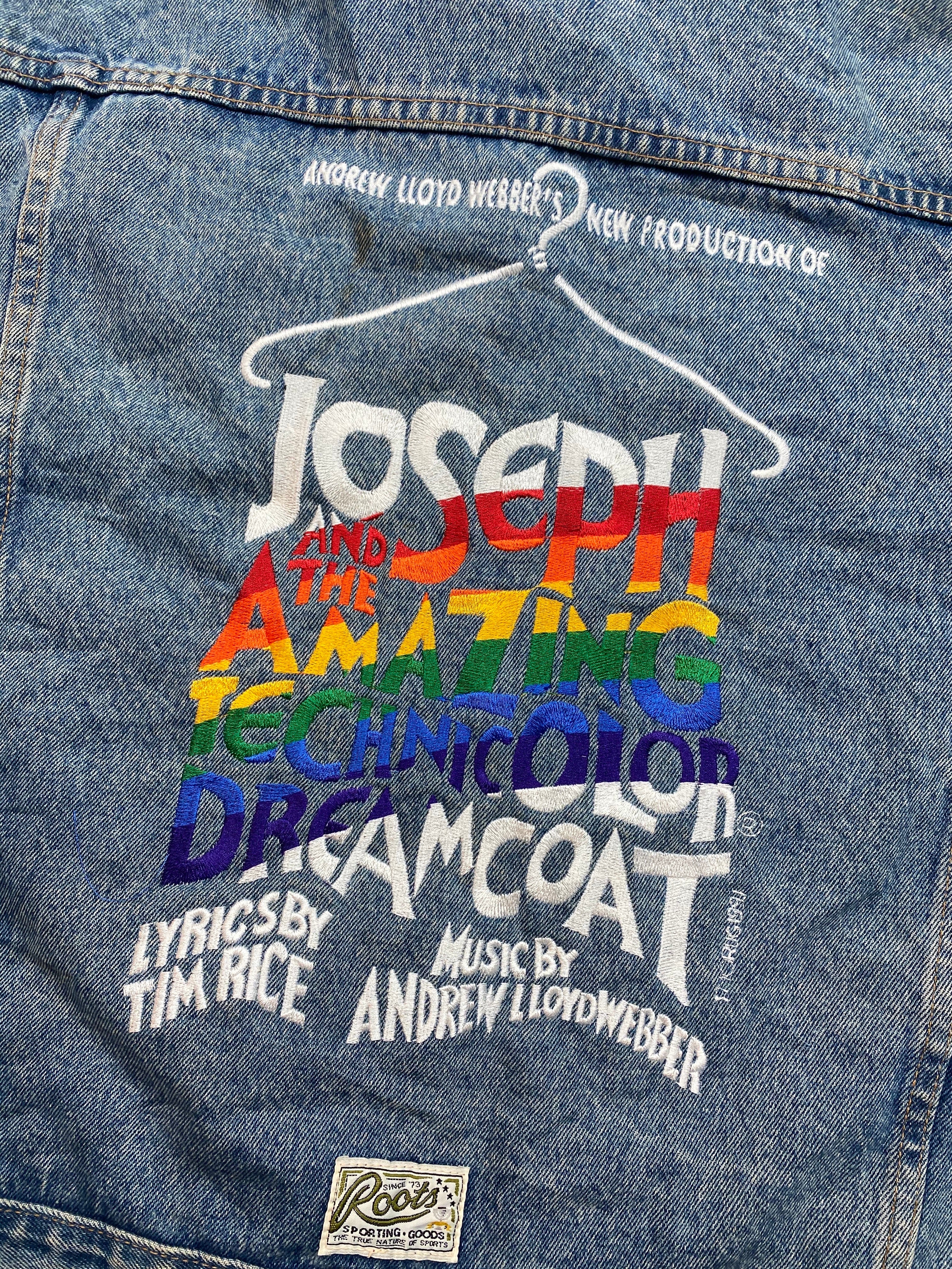 Embroidered Joseph denim jacket