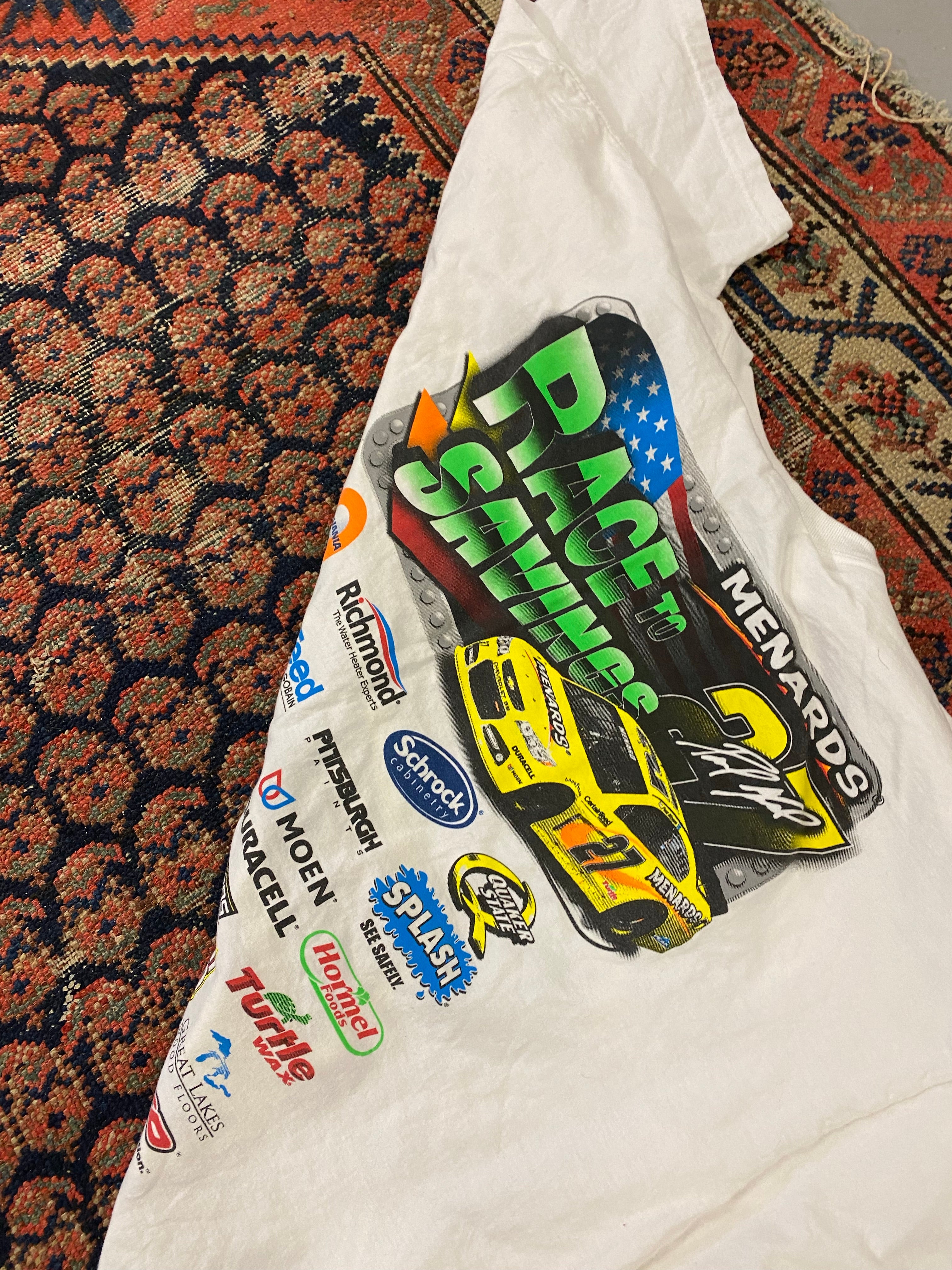 Vintage Racing T Shirt - L