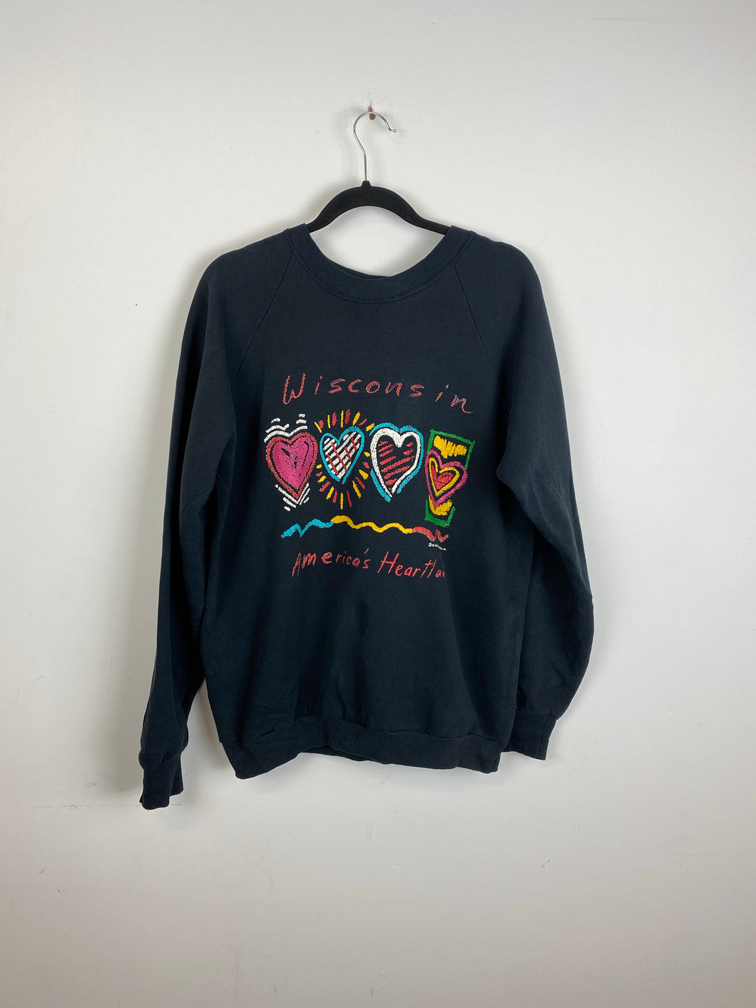 1991 Wisconsin crewneck