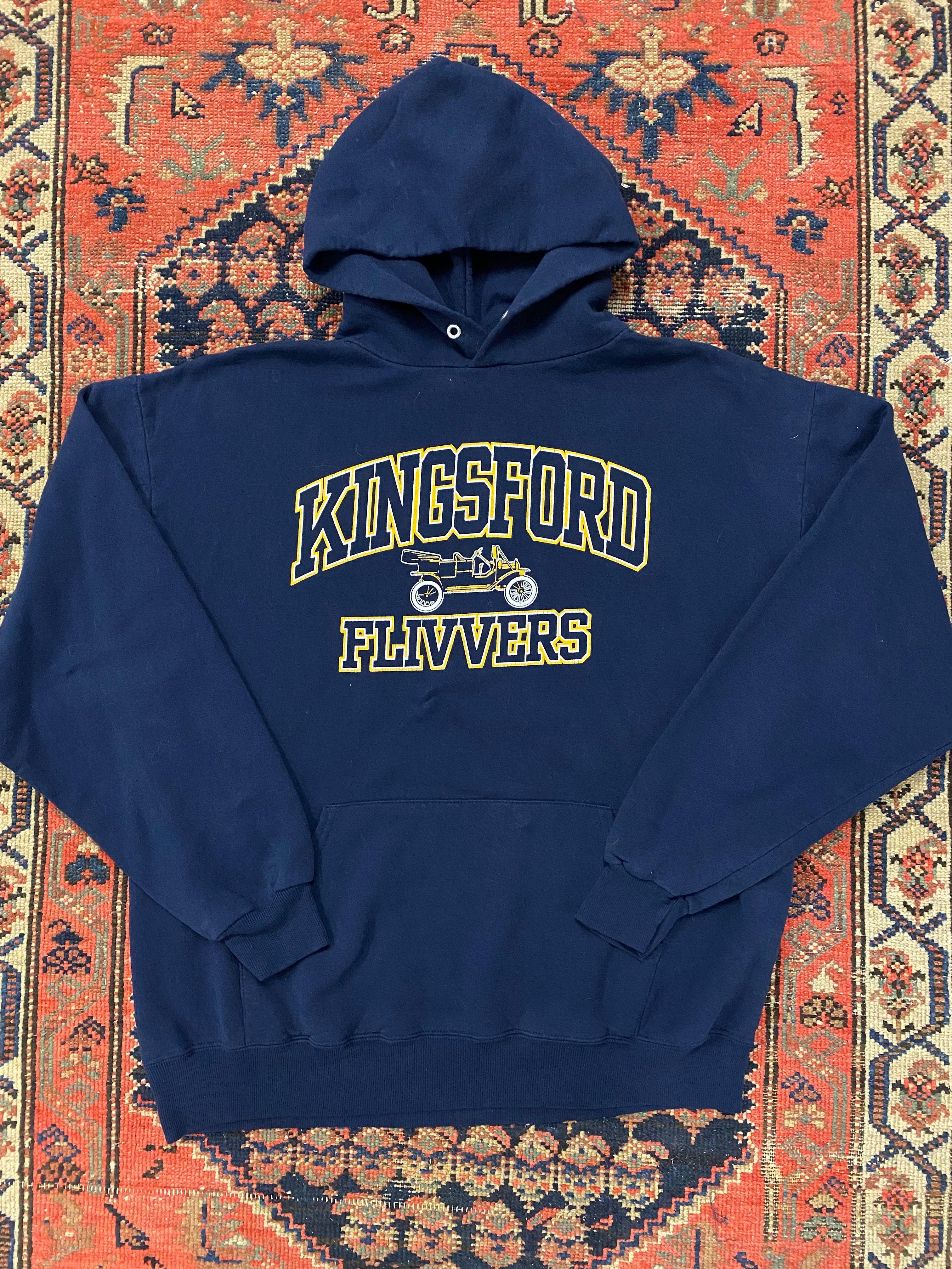 Vintage Kingsford Flivvers Hoodie - M