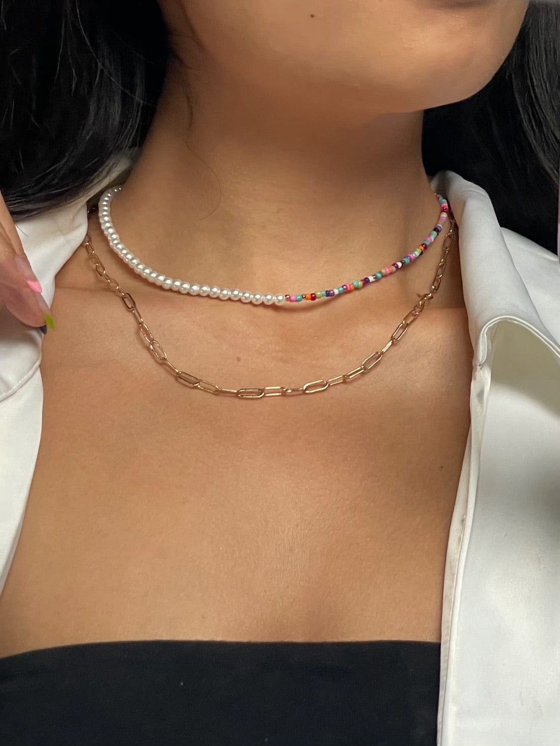 Colourful Choker Necklace