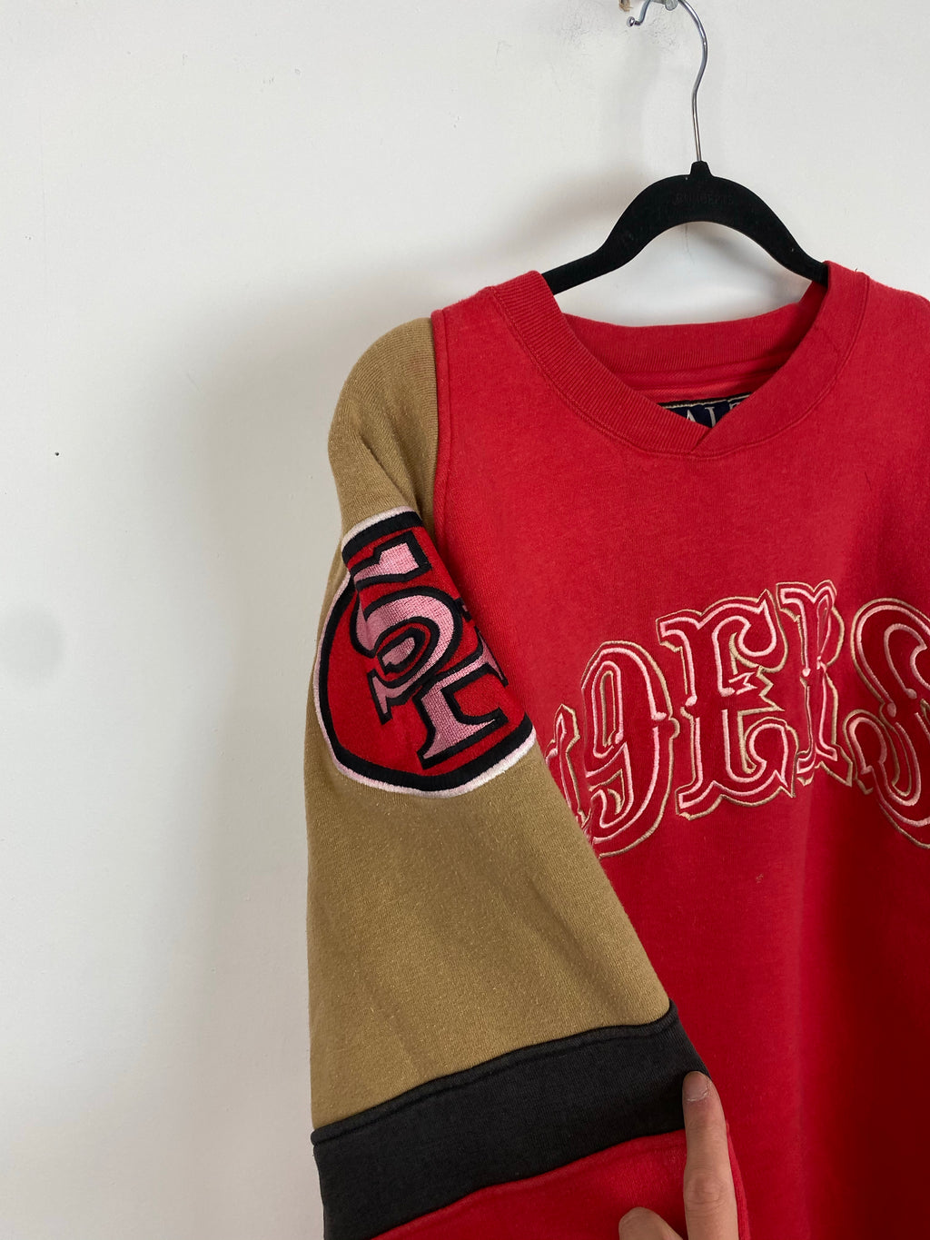 90s 49ers crewneck - L