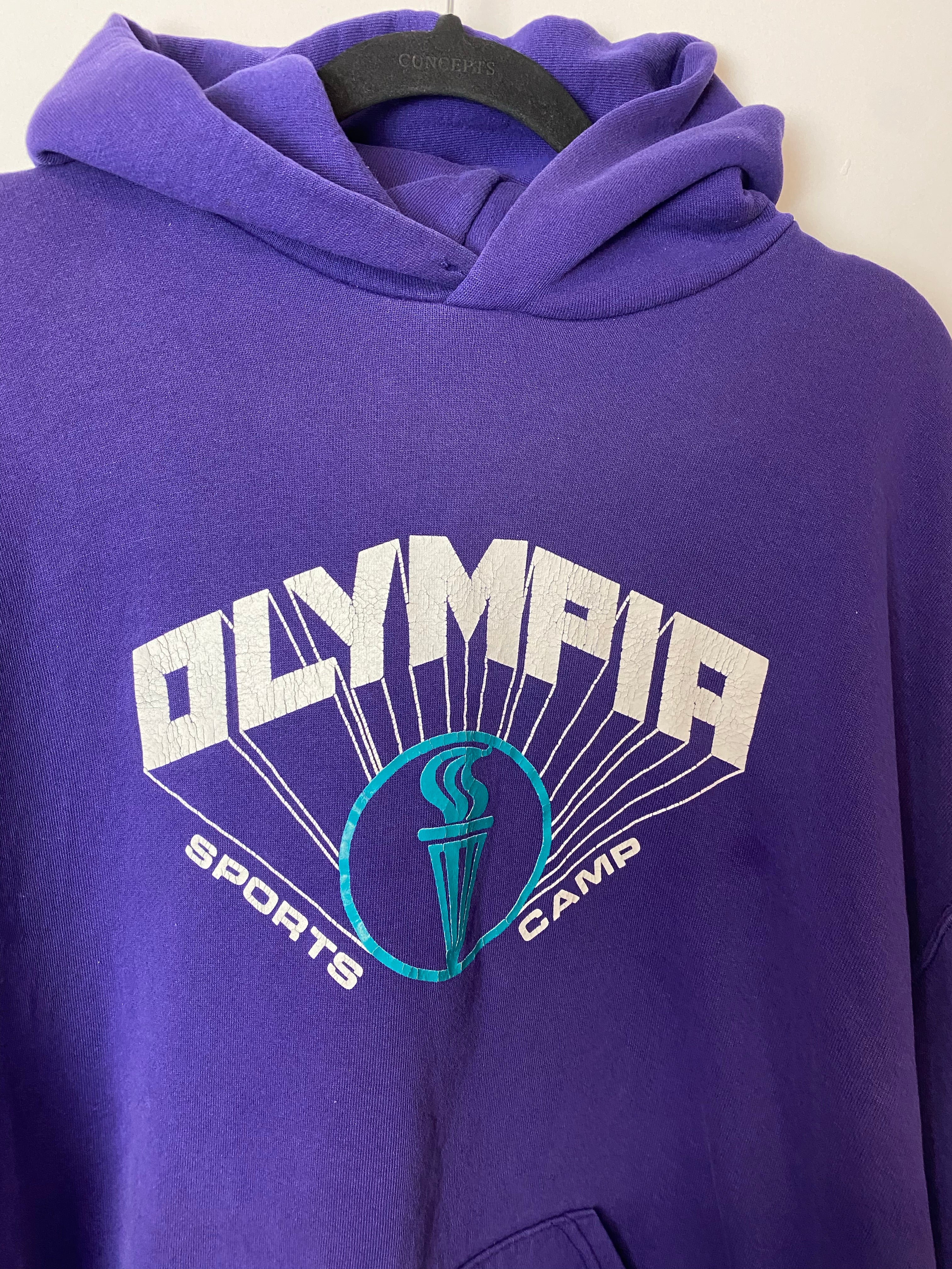 90s Olympia Russell Hoodie - L
