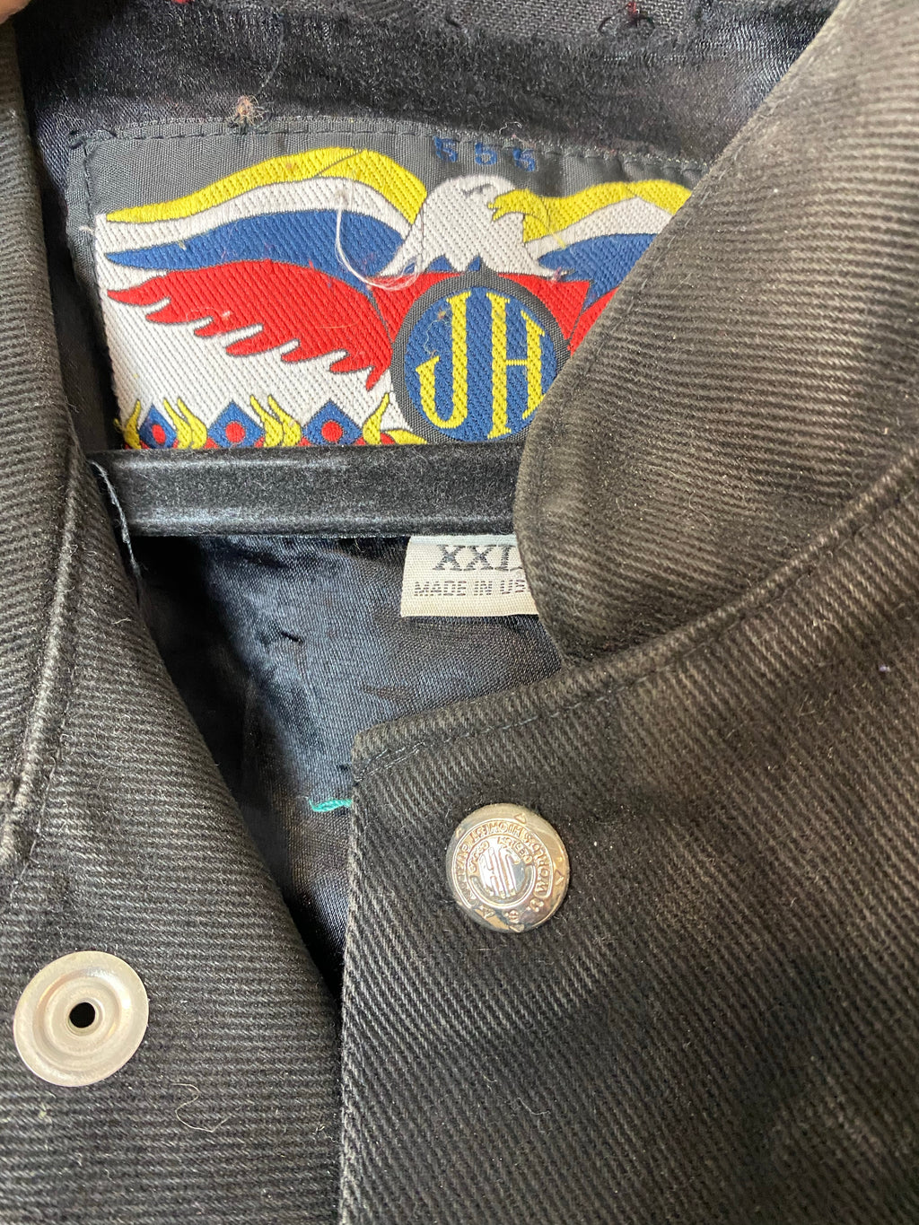 Vintage Exide NASCAR styled jacket - L