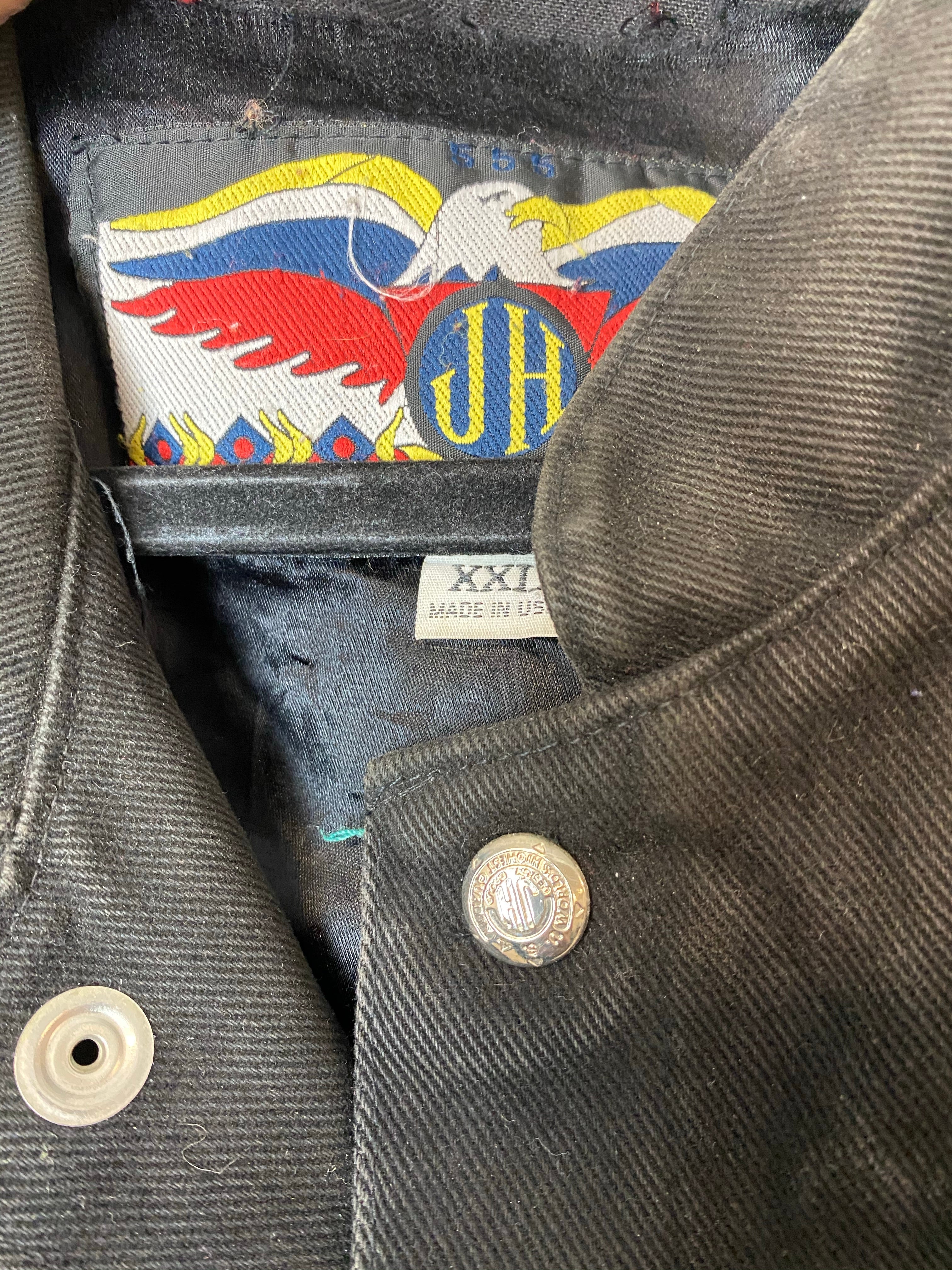 Vintage Exide NASCAR styled jacket - L