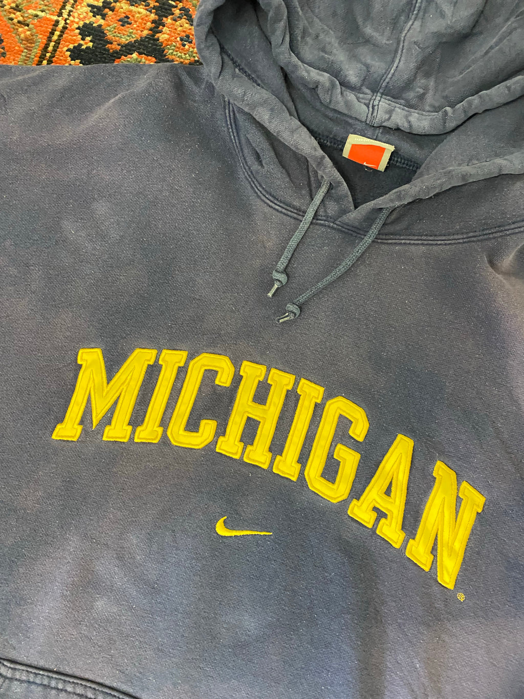 Vintage Faded Michigan Nike Crewneck - XL