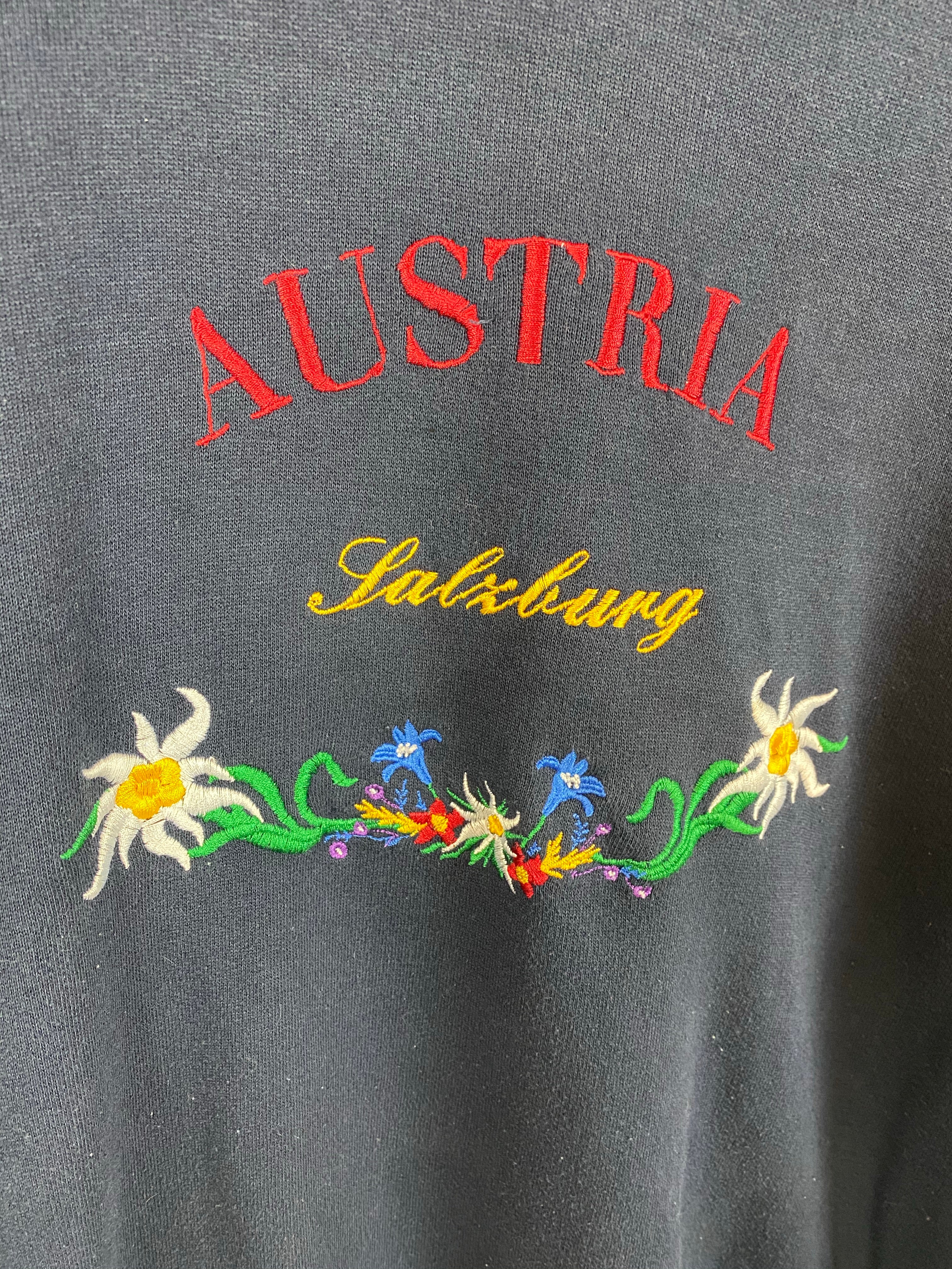 Vintage embroidered Australia crewneck - L