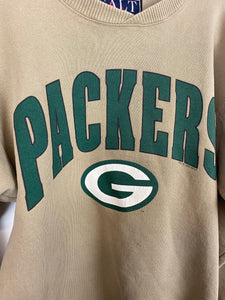 90s heavy weight Green Bay Packers crewneck - XS