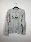 Vintage embroidered Las Vega crewneck - S
