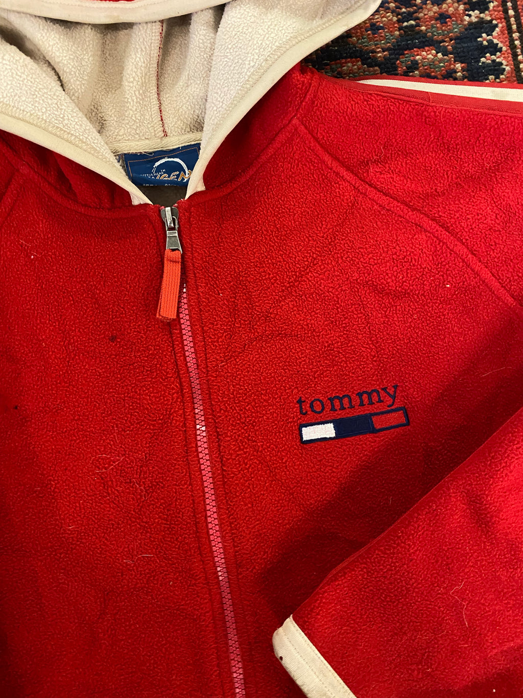 Vintage Tommy fleece Full-Zip - M