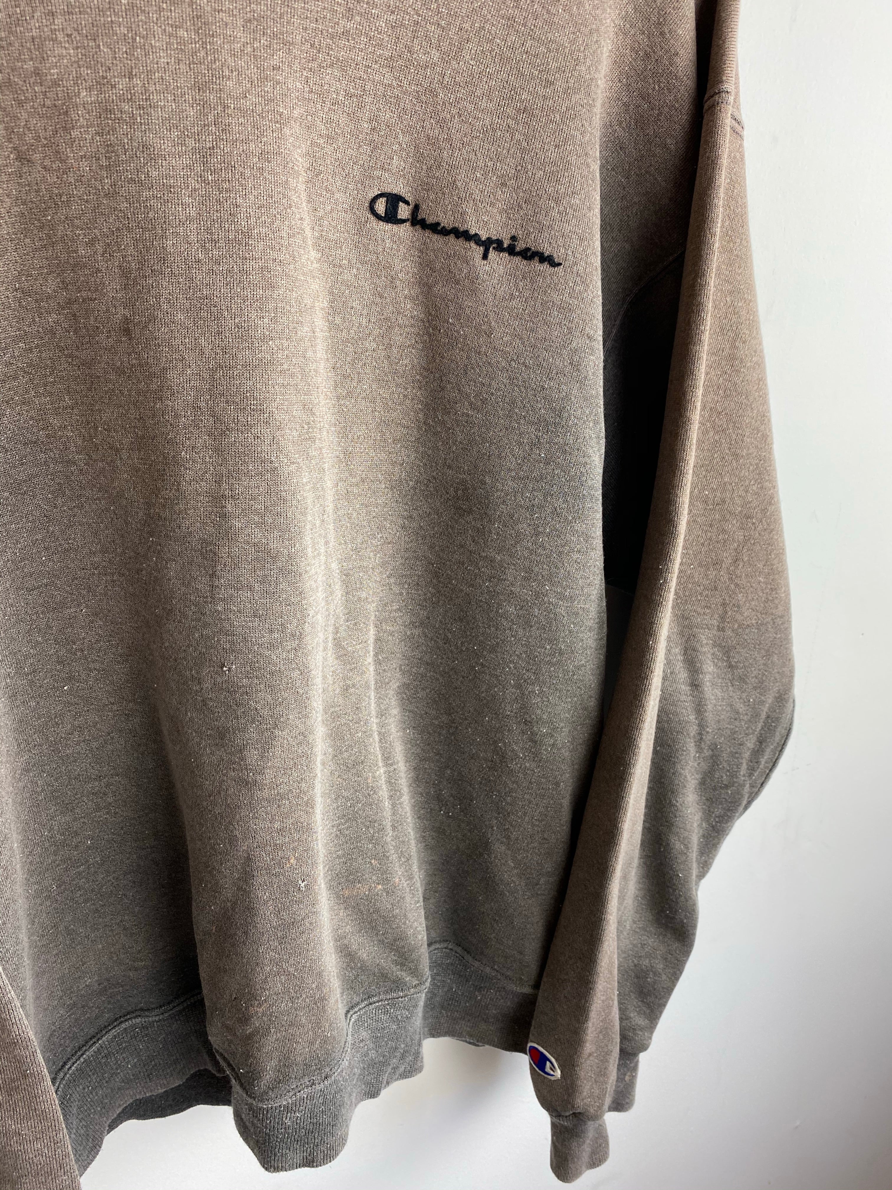 Naturally faded champion crewneck