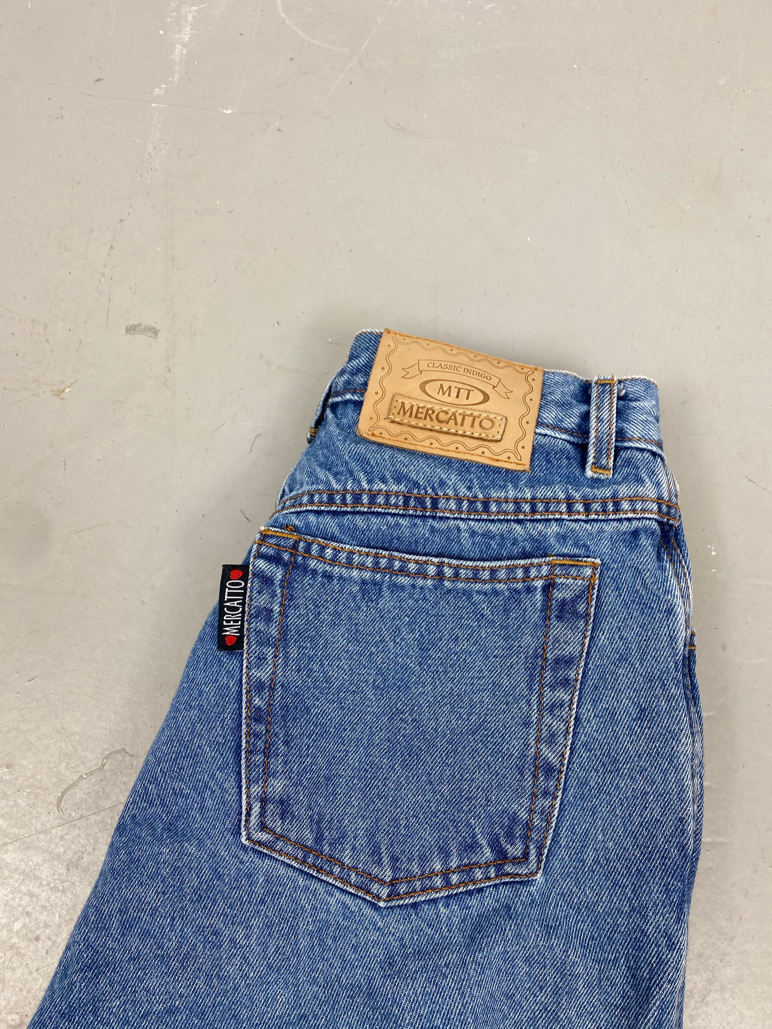 90s high waisted Mercator denim shorts